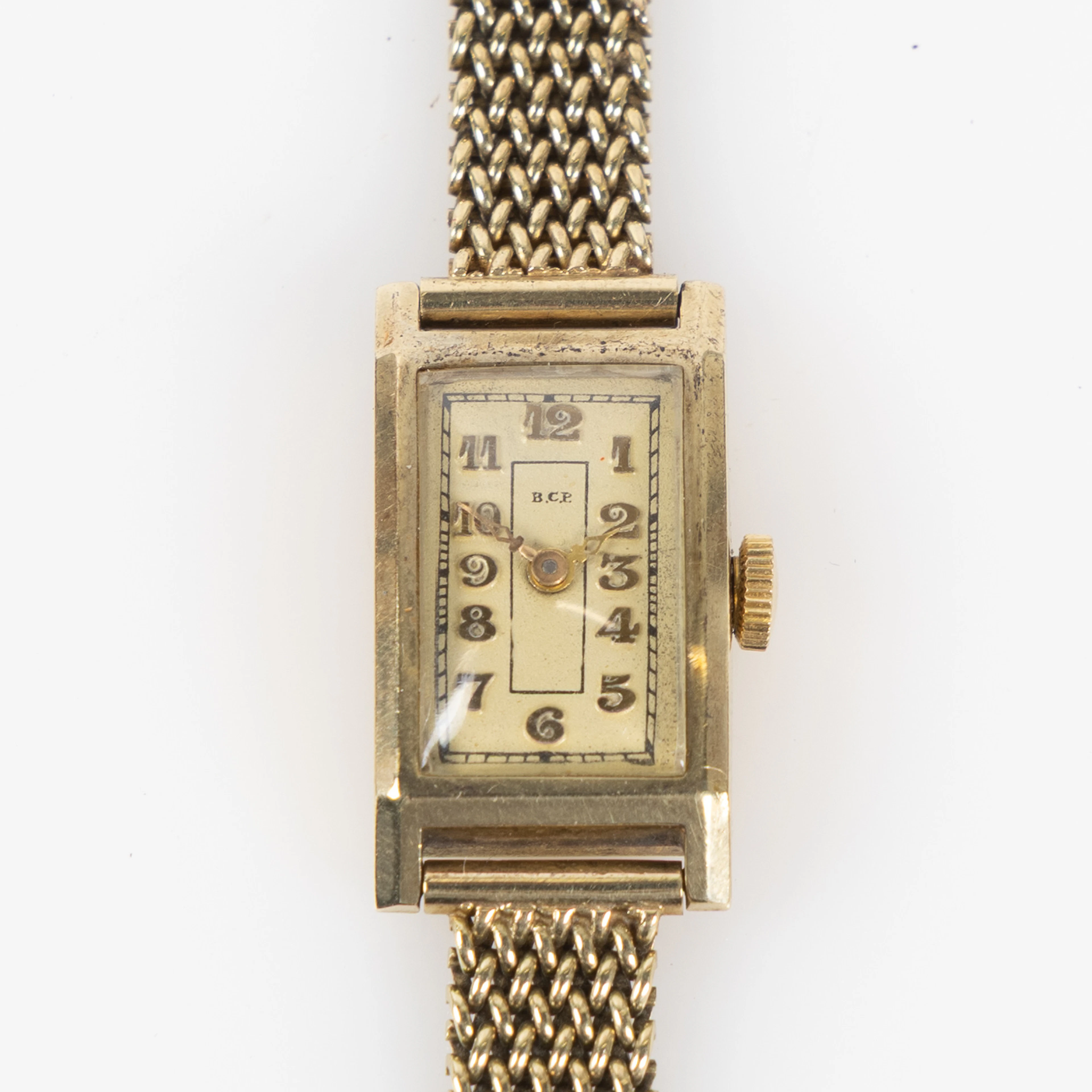 B.C.P (Burkhardt & Cie), Tyskland/Schweiz, armbandsur, 14x21 (26)