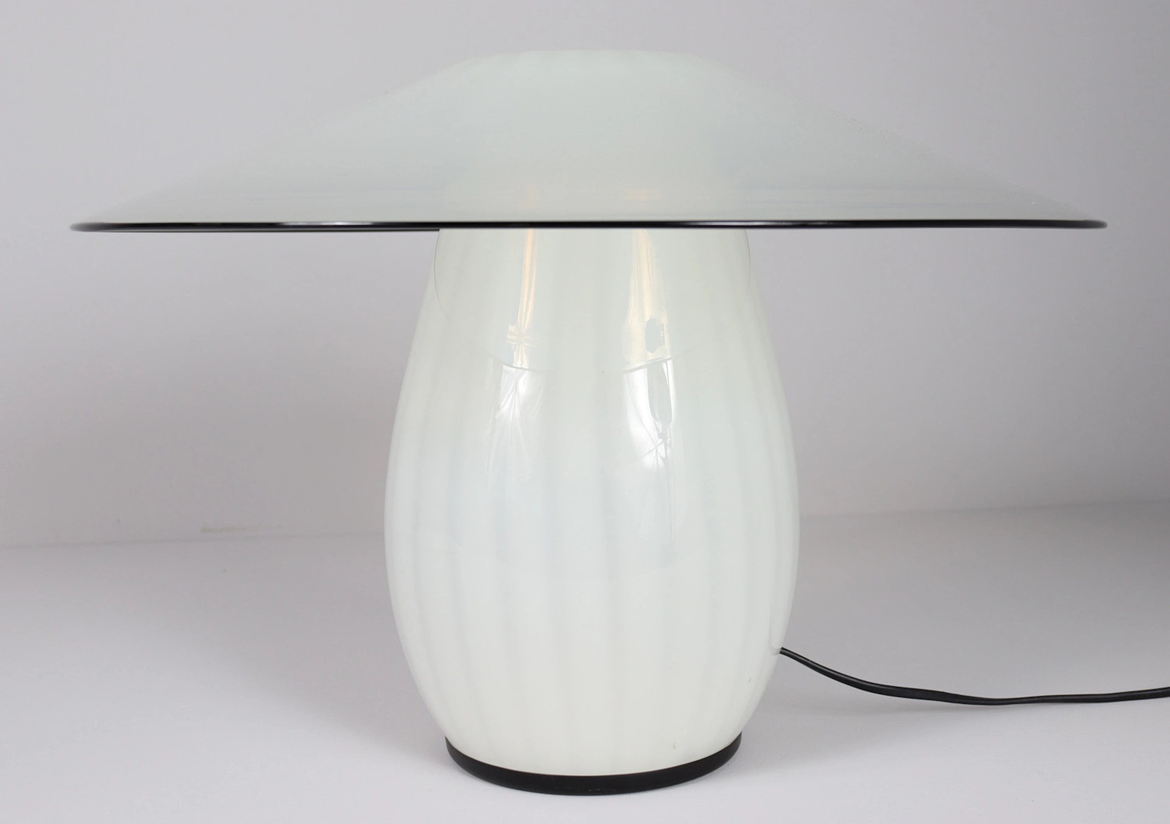 Mid Century XXL Murano Tischlampe/Mushroom Lamp, Italien, 1970er Jahre