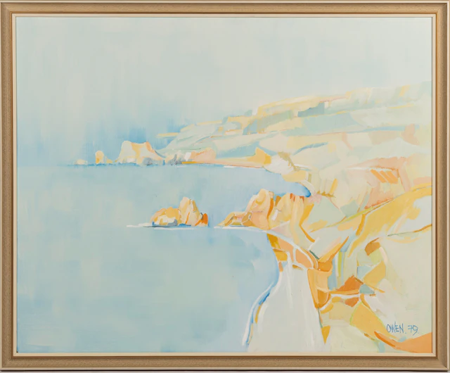 MICHAEL OWEN (BRITTISK / CYPERN, 1938–2024). "Petra tou Romiou" (Afrodites