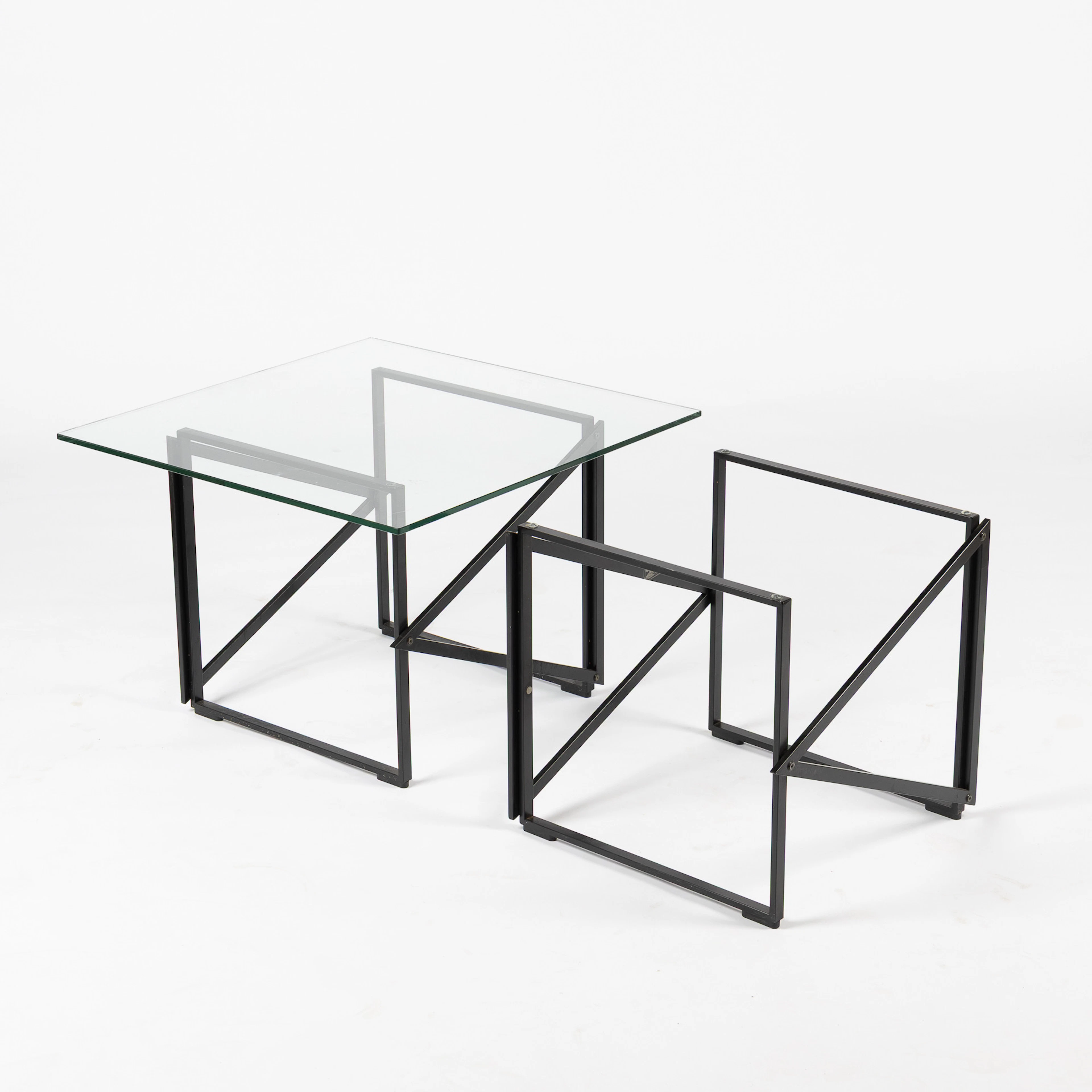 YRJÖ KUKKAPURO. Soffbord, ett par, Averte, Finland, 1980-tal.