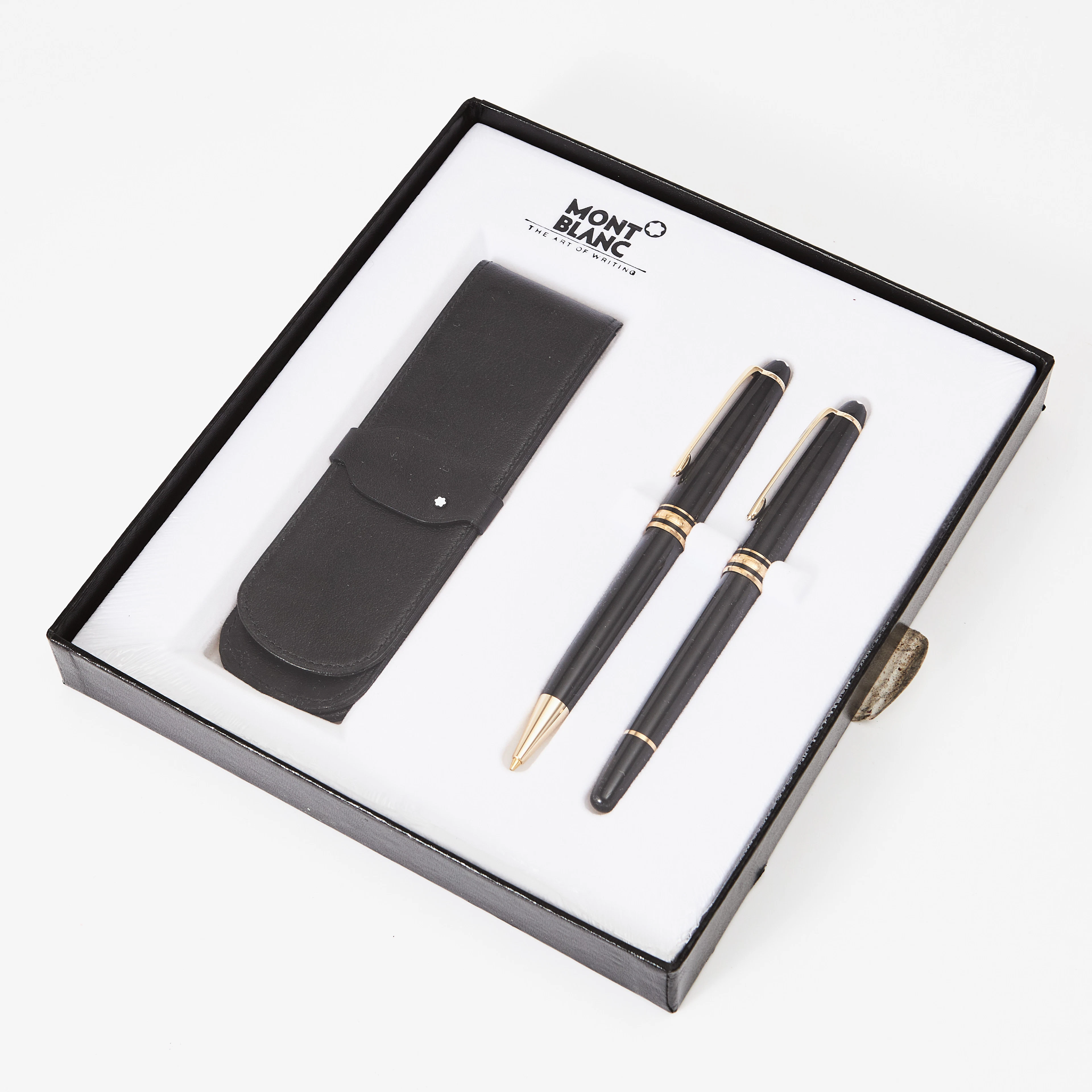 MONTBLANC, Meisterstück, Classique, pennor, 2 st., nr 163/165, svart