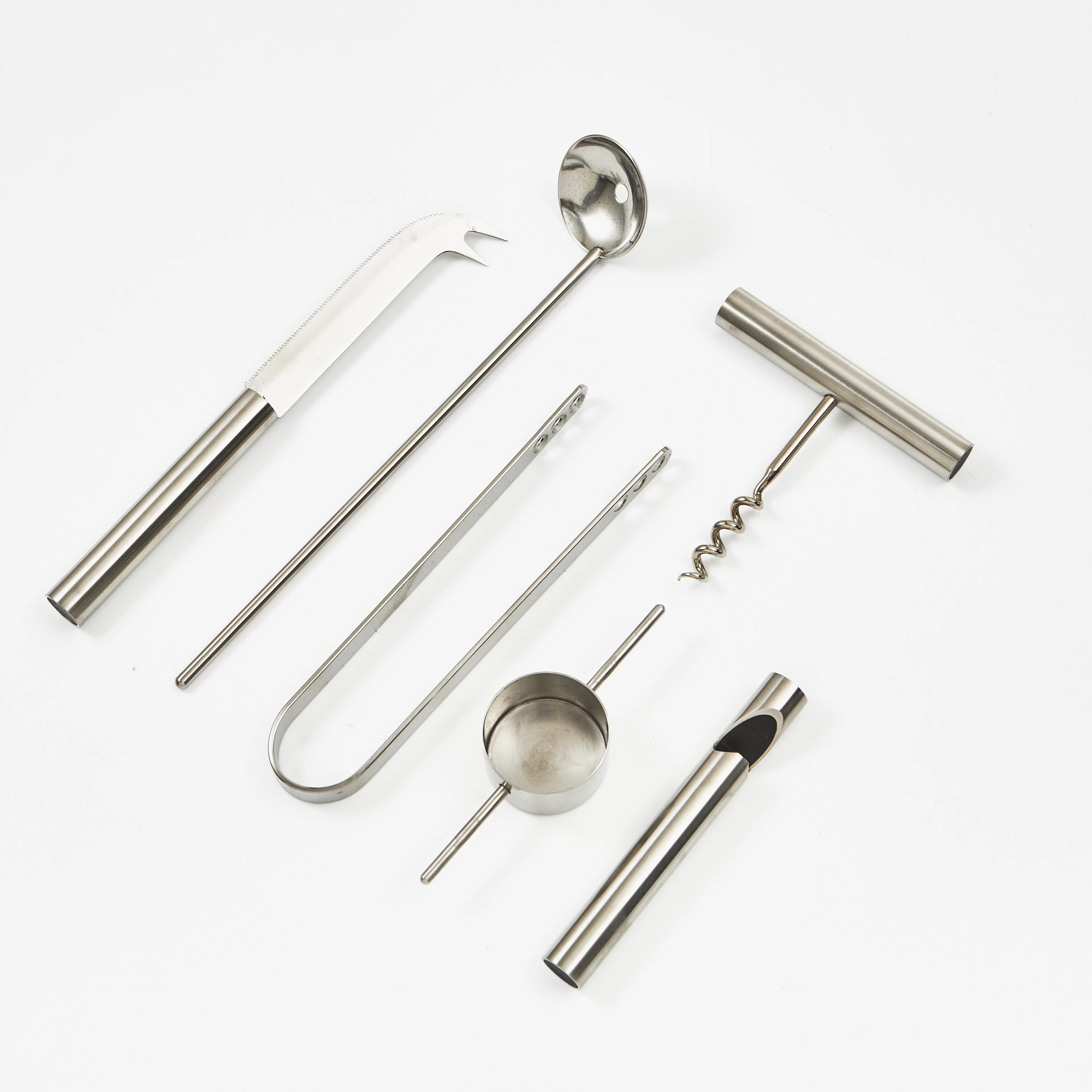 ARNE JACOBSEN. Barset, rostfritt stål, Cylinda-line, Stelton Danmark.