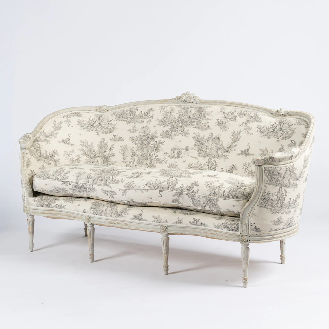 BALJSOFFA, gustaviansk stil, 1900-tal.