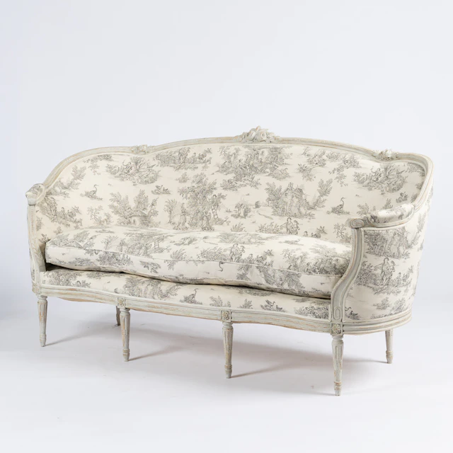 BALJSOFFA, gustaviansk stil, 1900-tal.