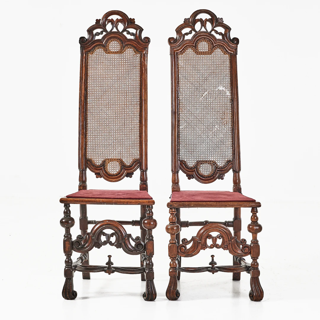 STOLAR, 1 par, England, ca 1700, William and Mary.