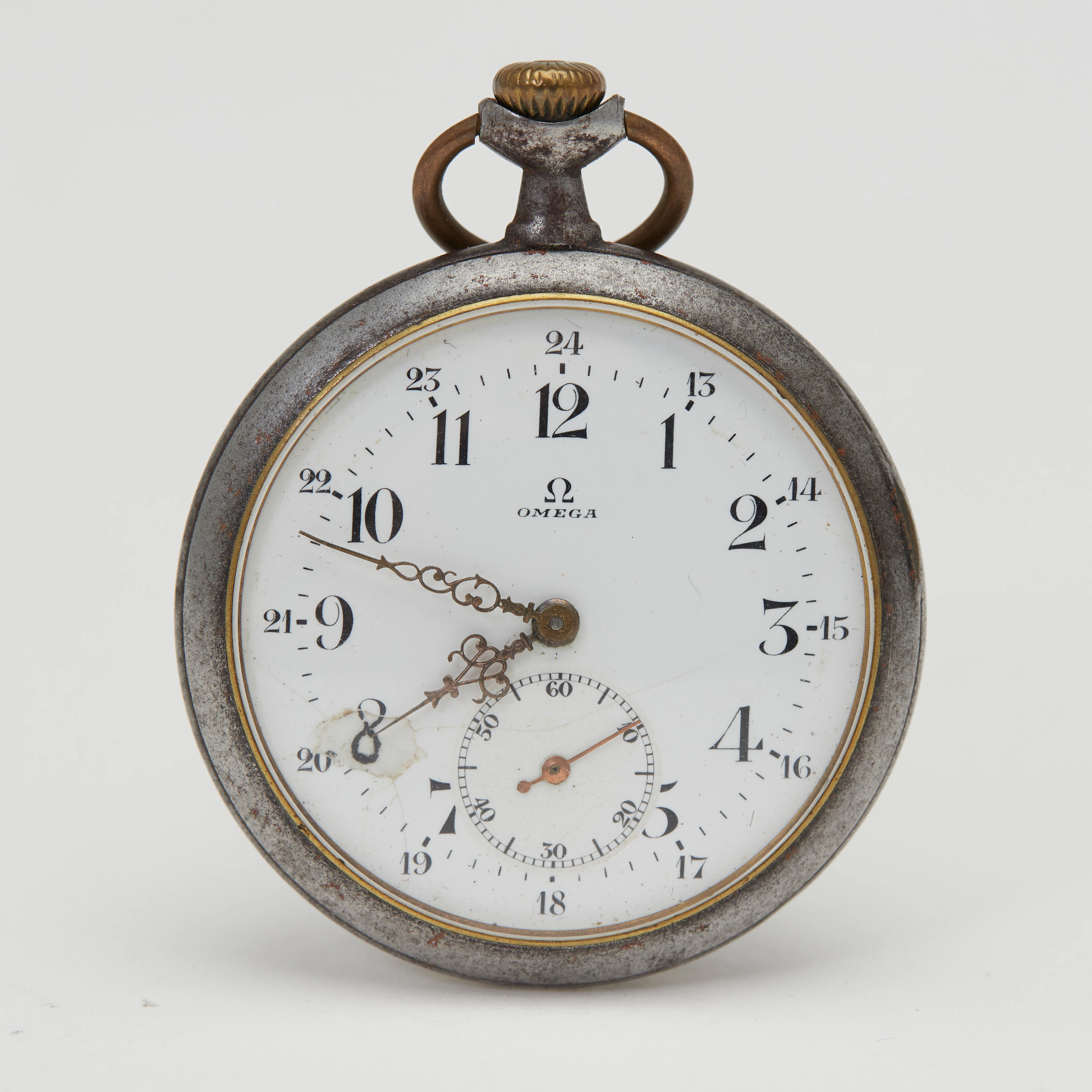 OMEGA. Taschenuhr, Handaufzug, um 1912, Schweiz.