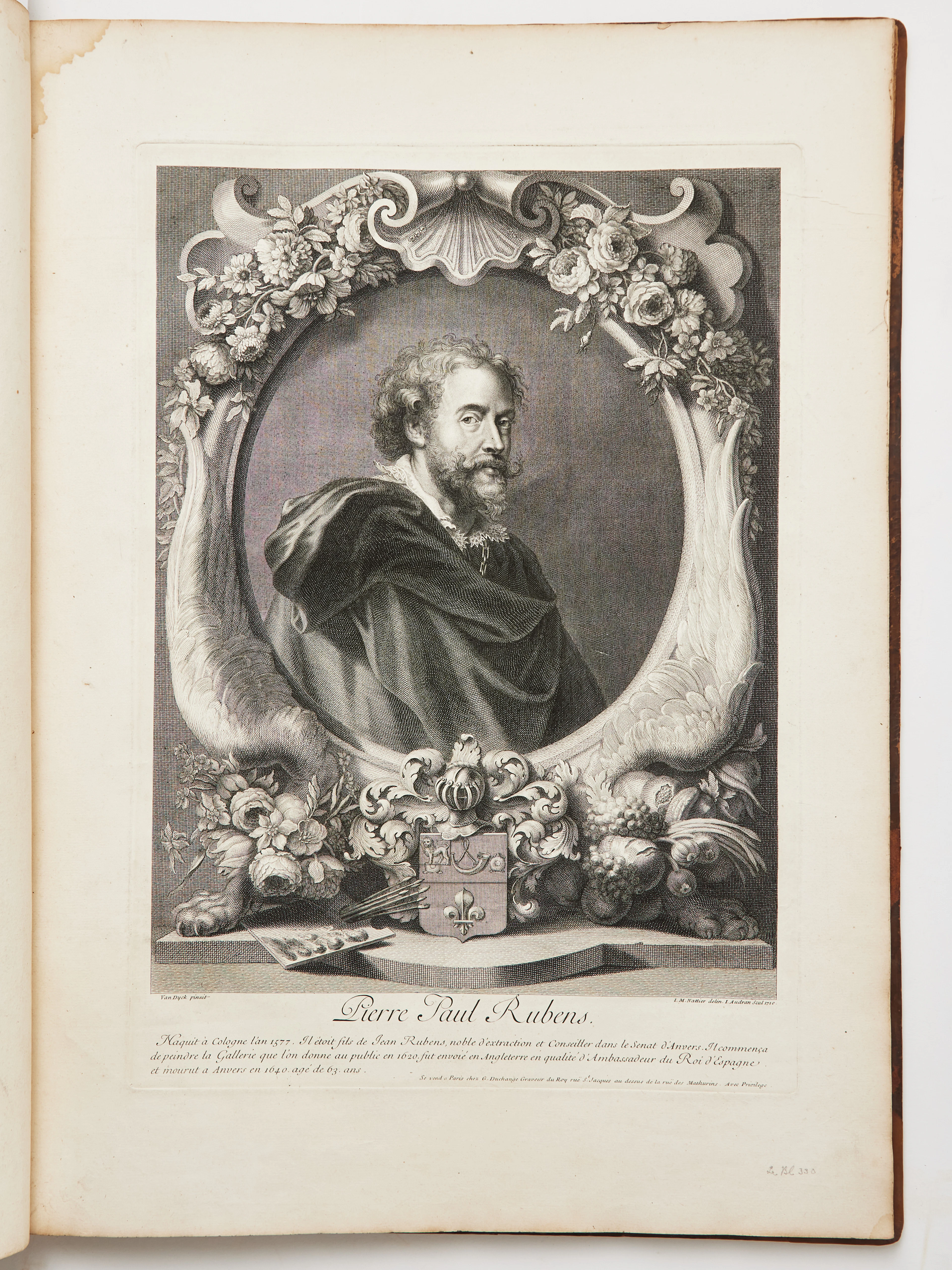 RUBENS - BEREY, La Gallerie du Palais du Luxembourg, 1710, with fine plates.