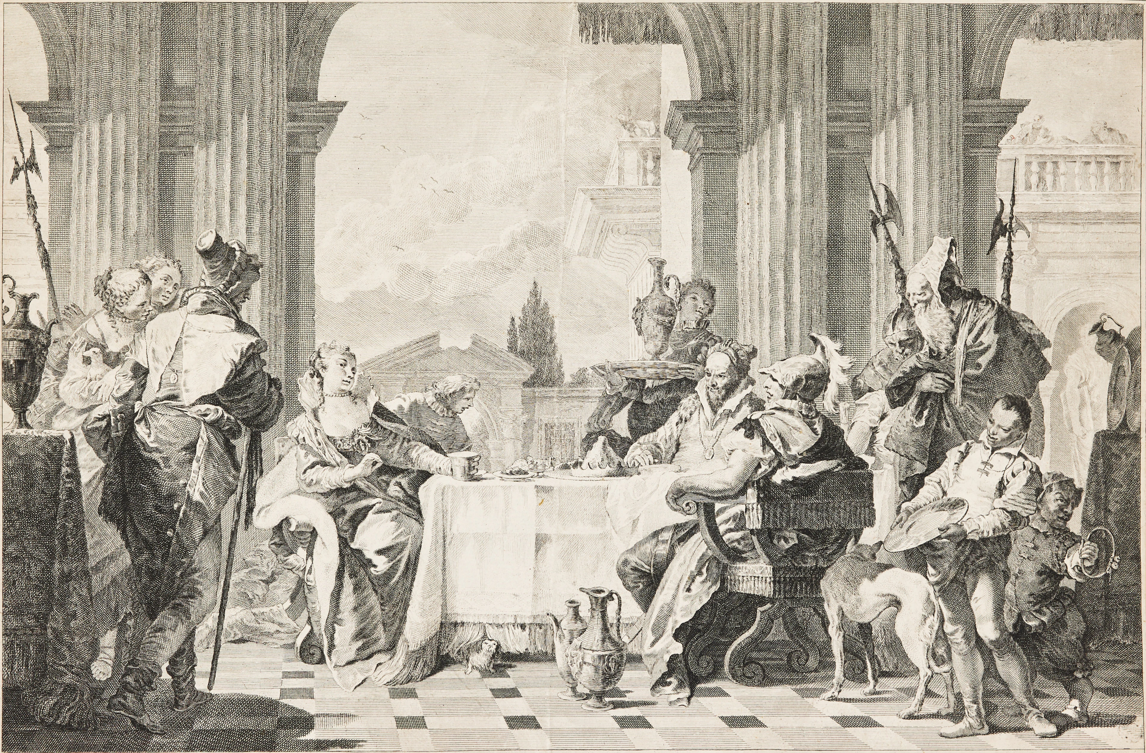 PIETRO MONACO (ITALY 1707-1772) AFTER GIOVANNI BATTISTA TIEPOLO (ITALY