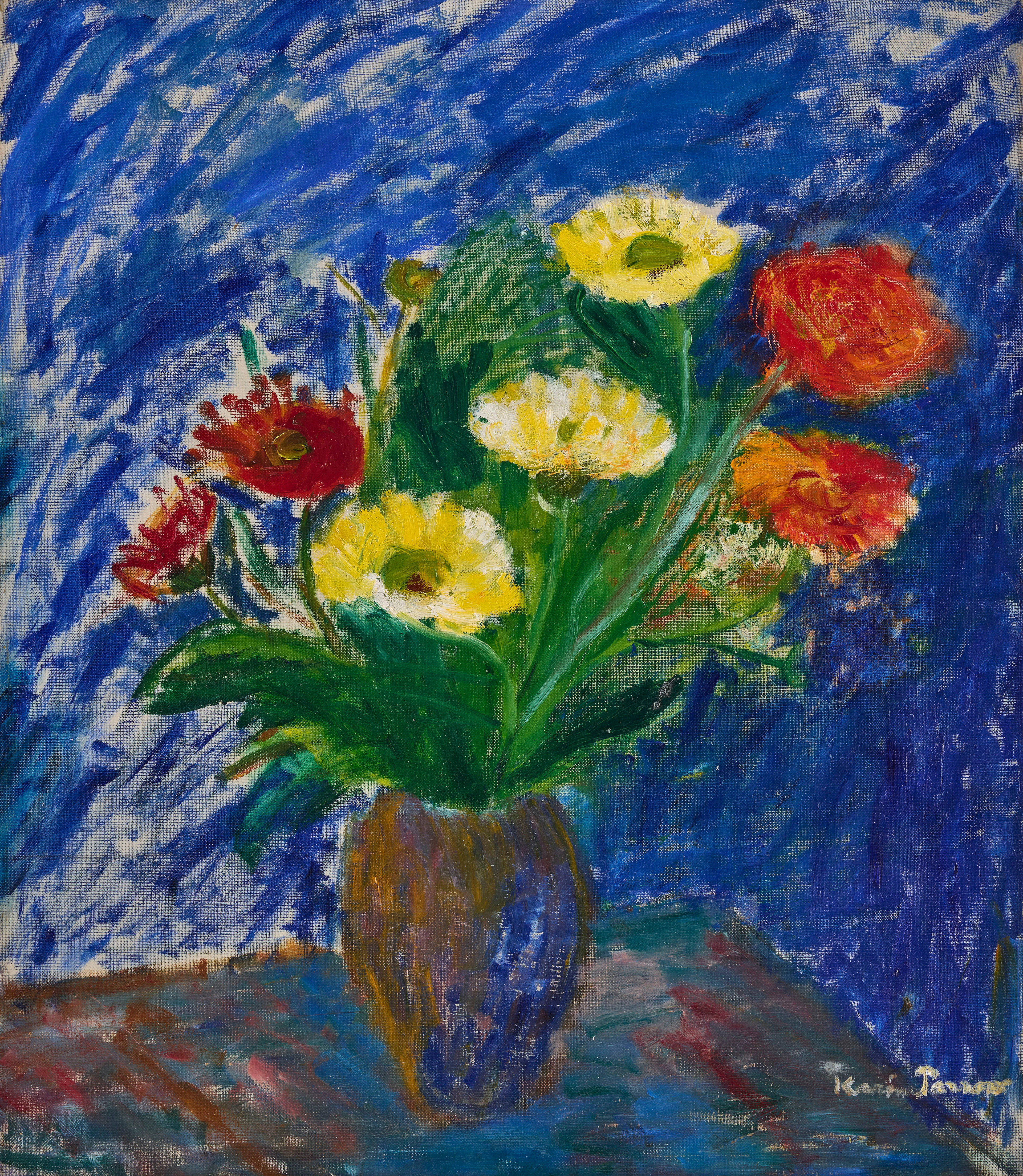 KARIN PARROW. "Blommor".