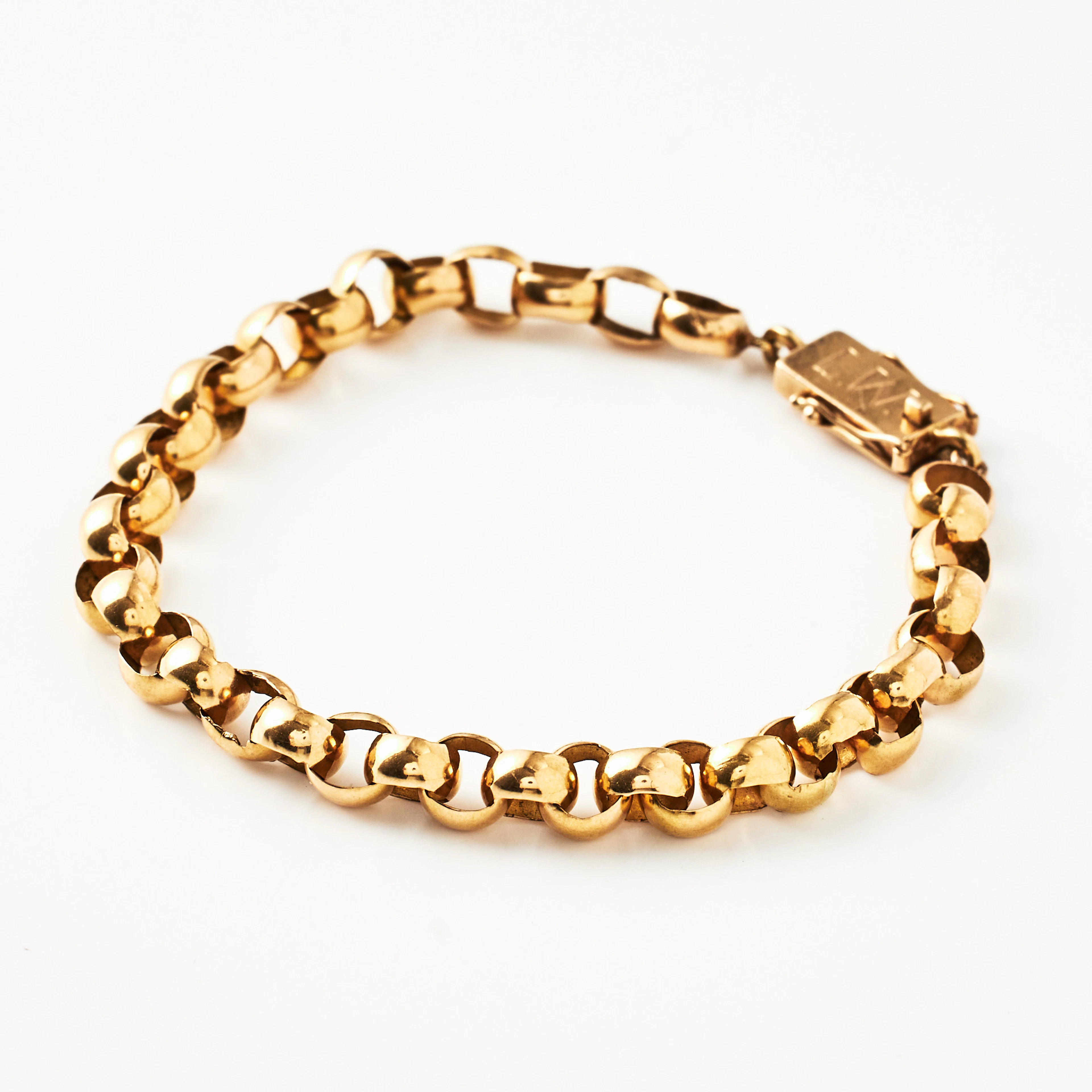 ARMBAND, 18 k guld, ärtlänk, Lawepé Guldsmedsateljé Georg Perényi