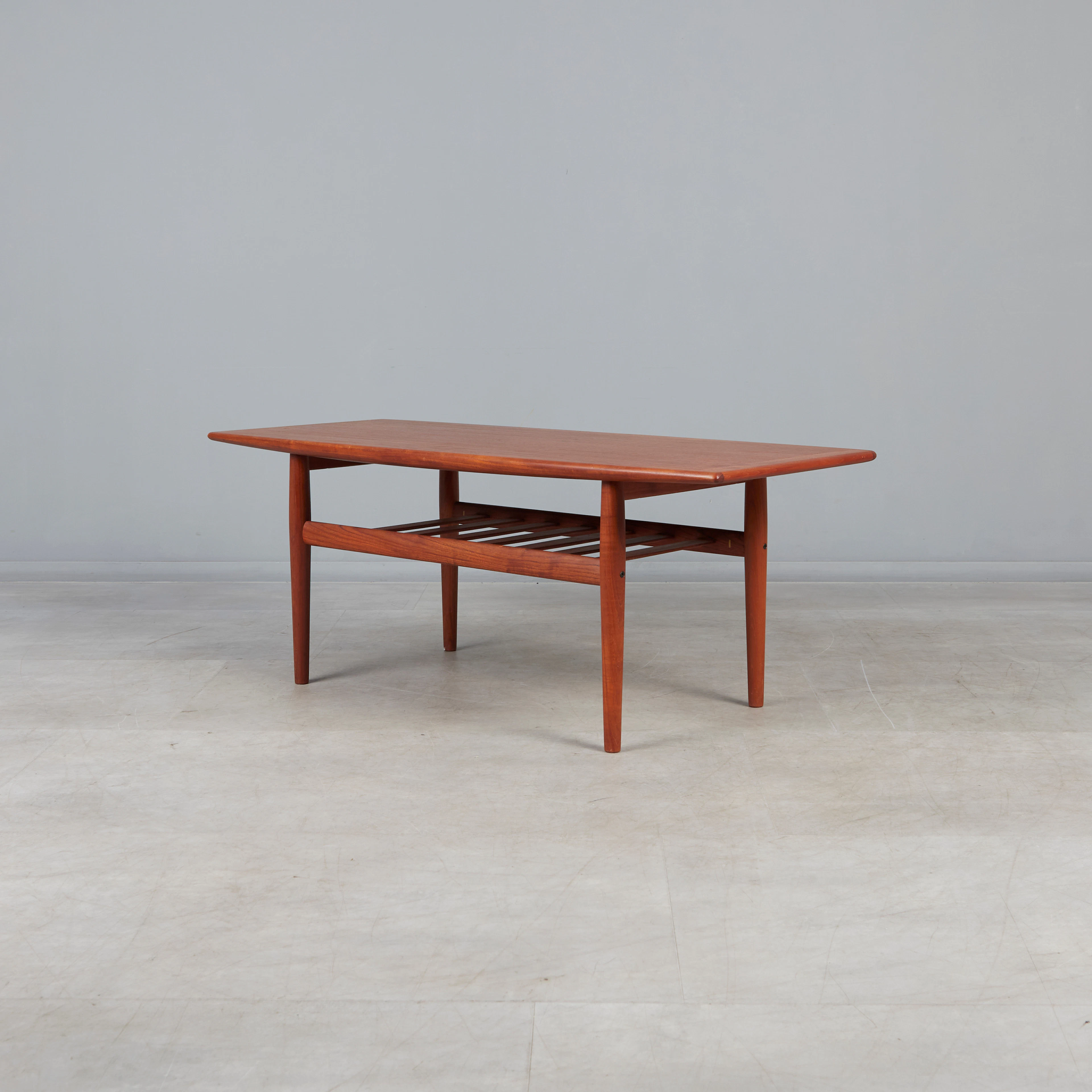 GRETE JALK. Glostrup, Couchtisch / Wohnzimmertisch, Teak, 1960er Jahre
