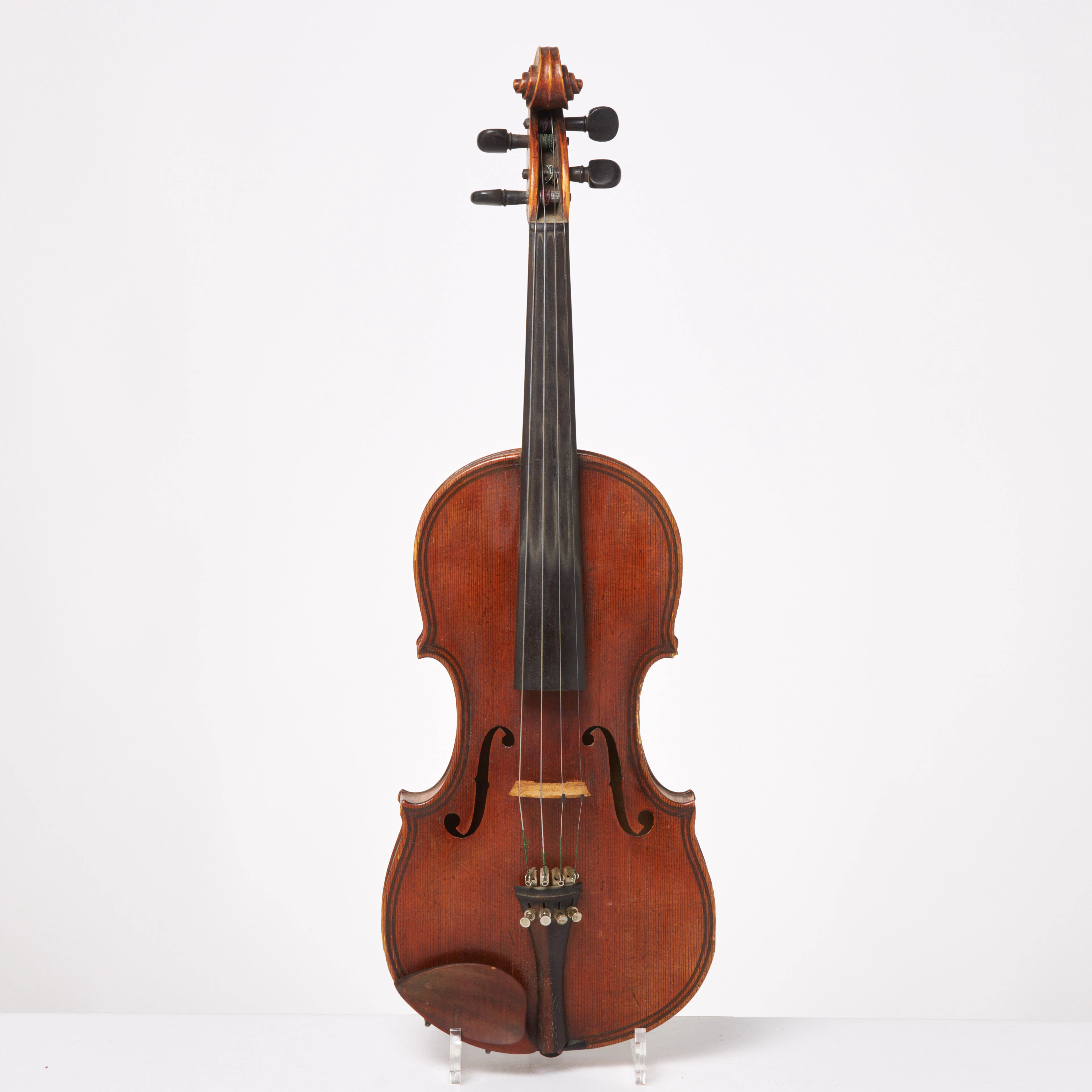 VIOLIN 3/4. Bohemian, märkt "Lidl Brno", etikett "Giovan paolo Maggini