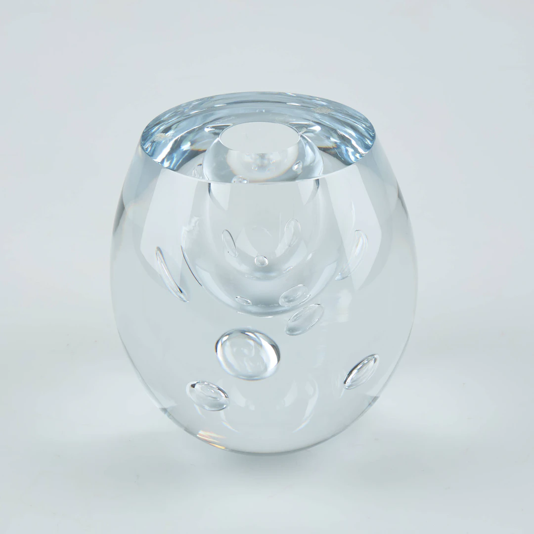 TIMO SARPANEVA. Glasskulptur "Claritas", signerad Timo Sarpaneva, Iittala 2002.