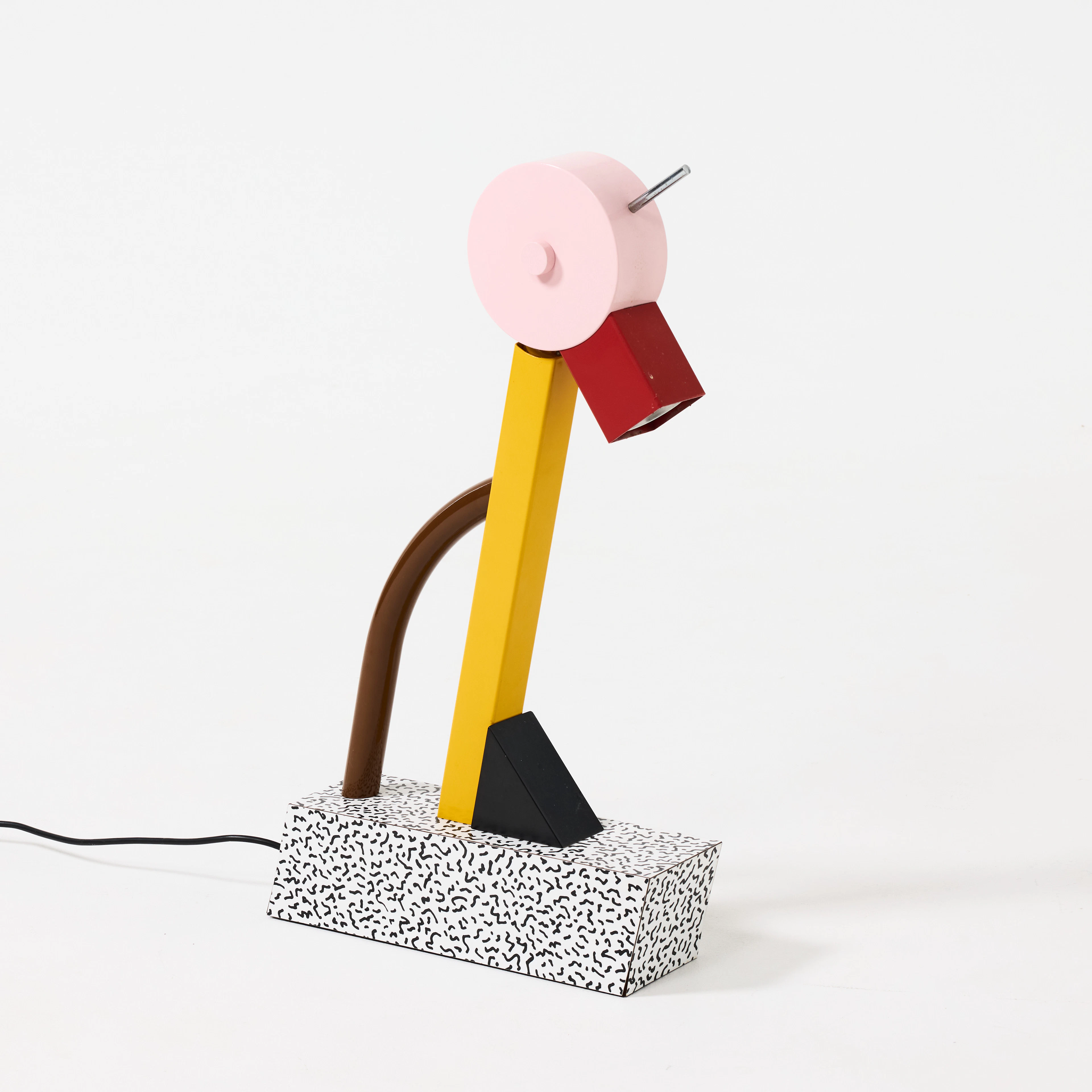 ETTORE SOTTSASS. "Tahiti", bordslampa, Memphis, Italien 1980-tal