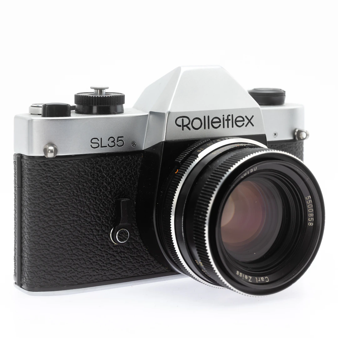 Rolleiflex Sl 35 chrom, 35mm Kleinbild Spiegelreflexkamera ( SN 4093116