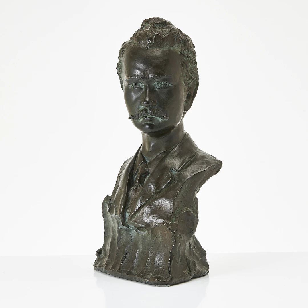 ALESSANDRO MORETTI. Porträttbyst.