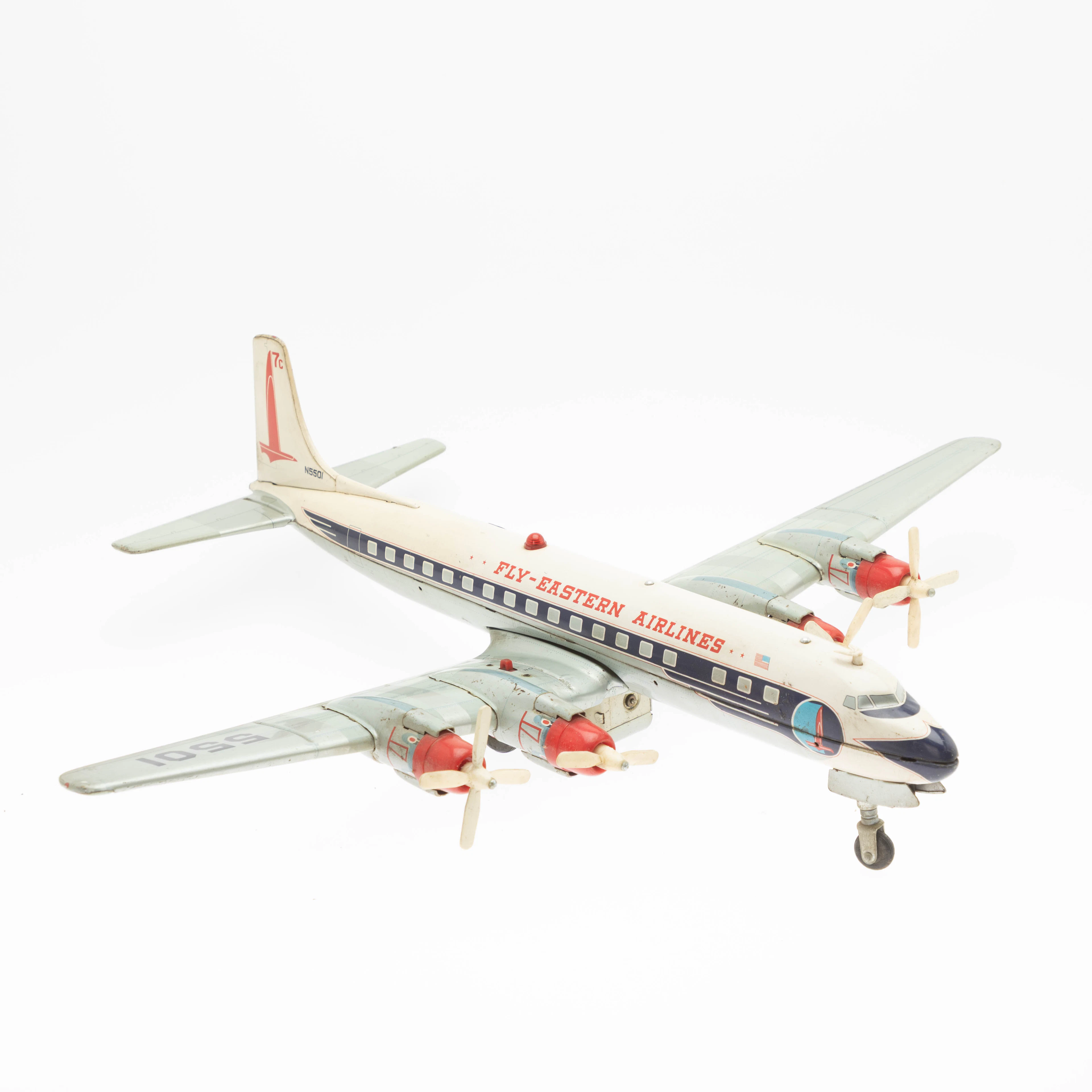 Yonezawa Eastern Airlines DC-7 '5501', Japan, 1950-1960er Jahre.