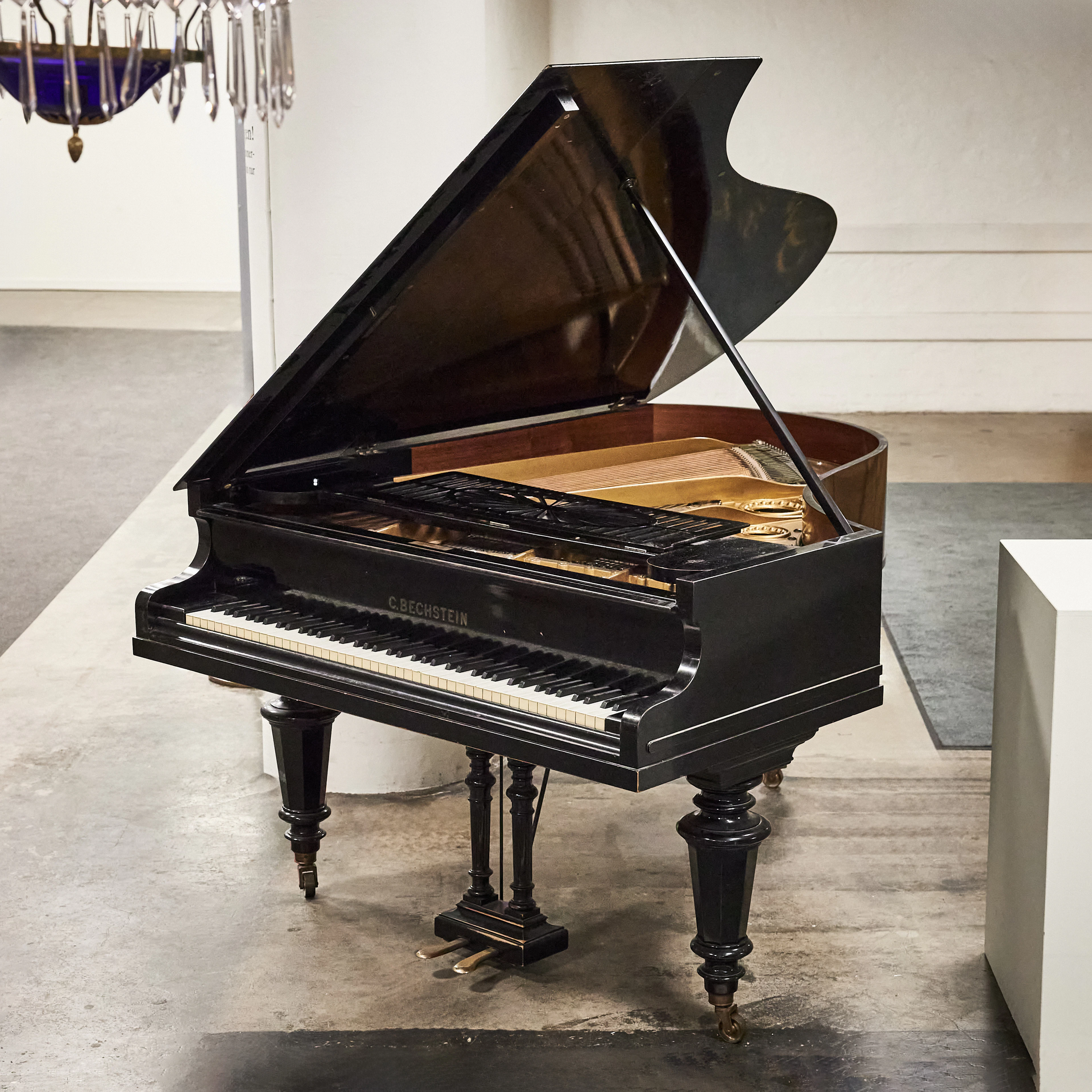 FLYGEL, C. Bechstein, modell A, Berlin, tillverkningsår 1920.