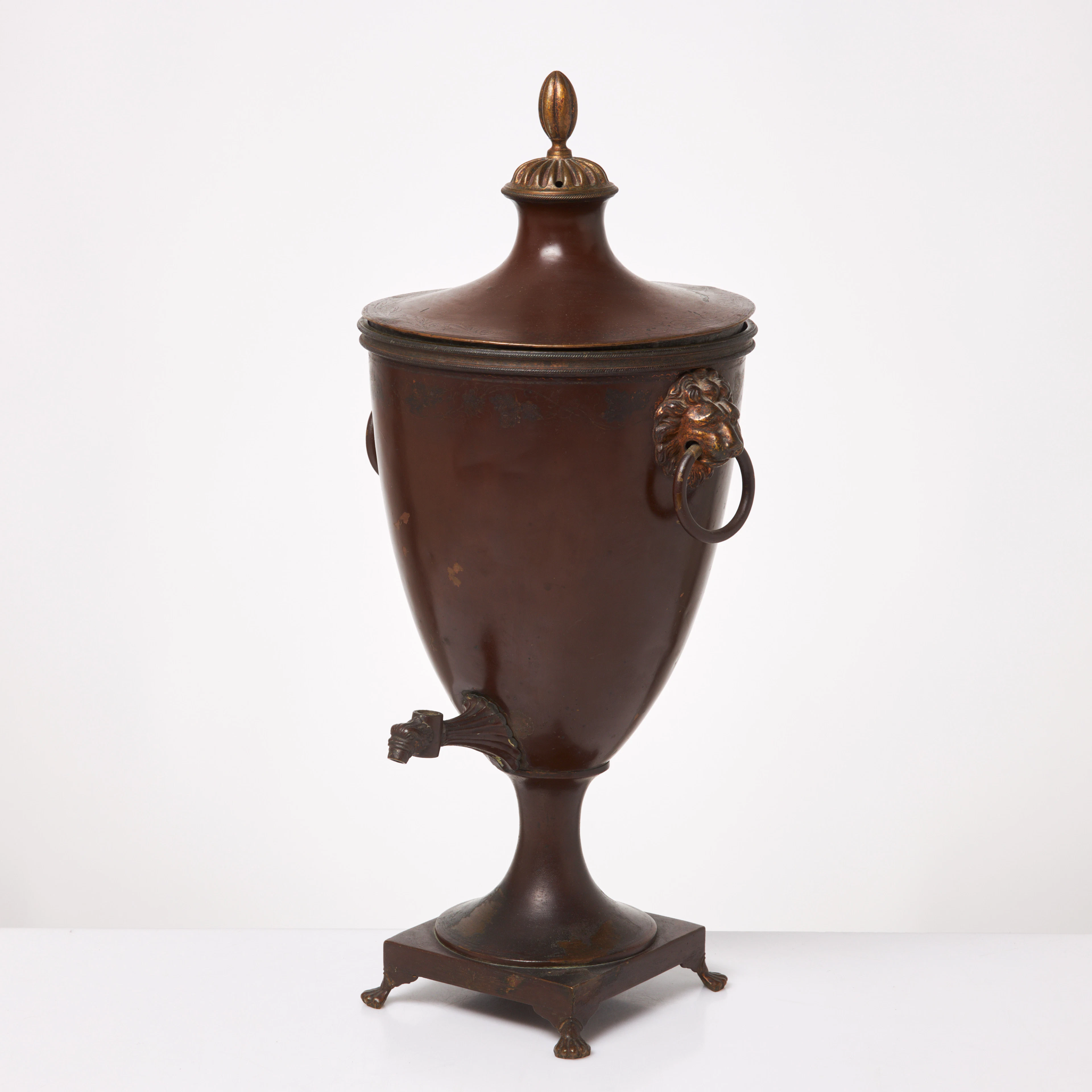 OTTO FREDRIC RICHMAN. Samovar, Empire, 1800-talets första hälft, Falun