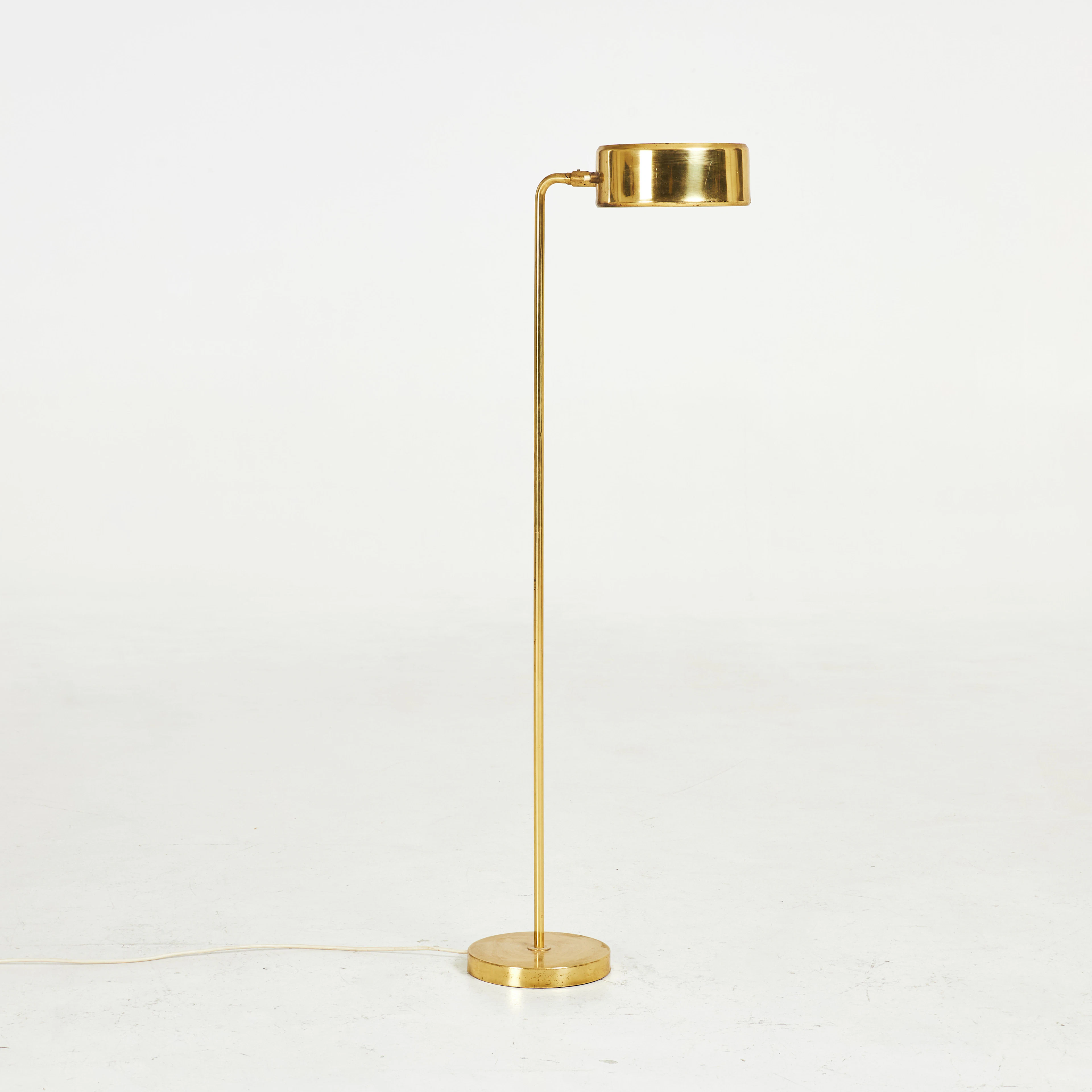 ANDERS PEHRSON. GOLVLAMPA, "Olympia", 1960-tal, Atelje Lyktan, folierad