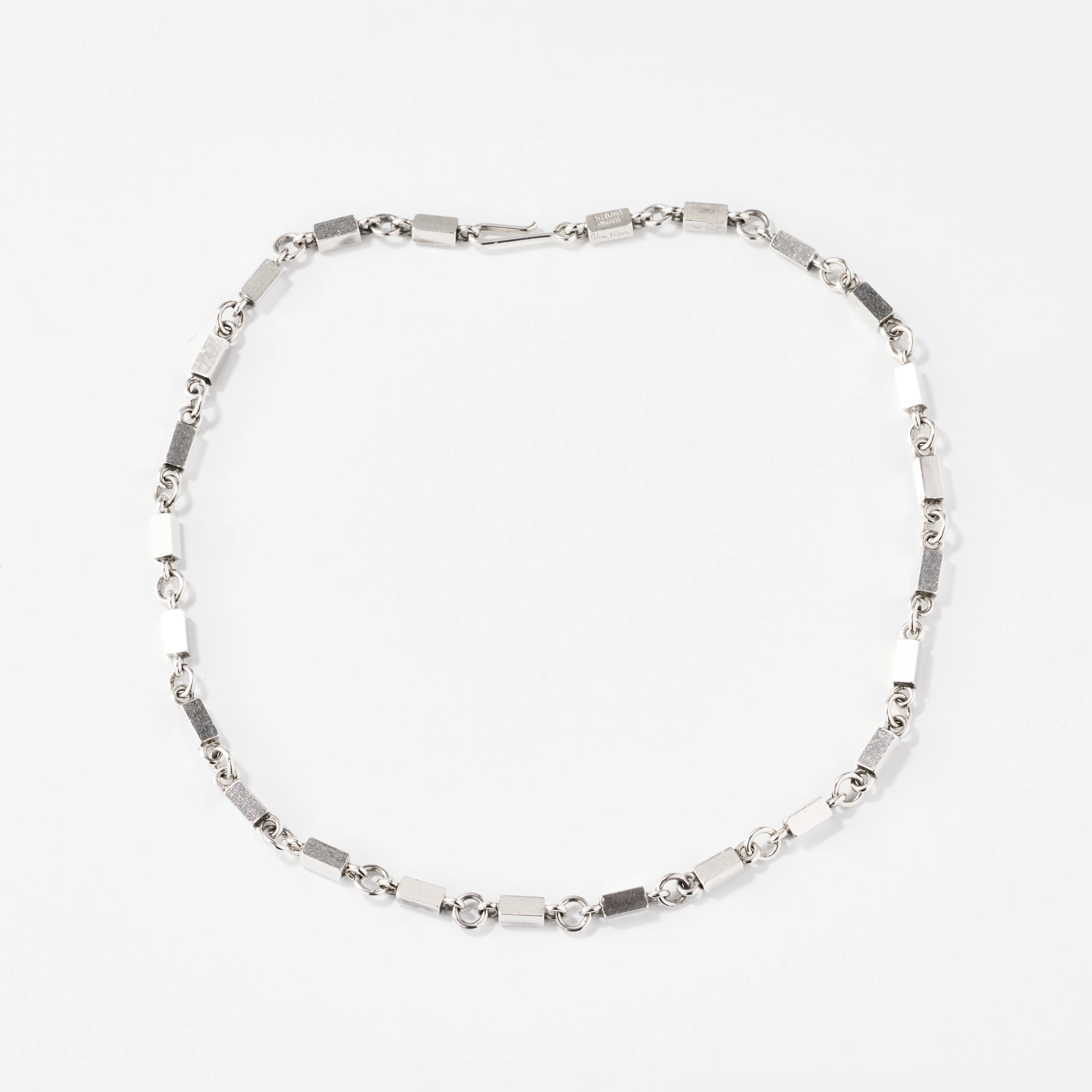 WIWEN NILSSON. Collier, sterlingsilver, Lund 1962.