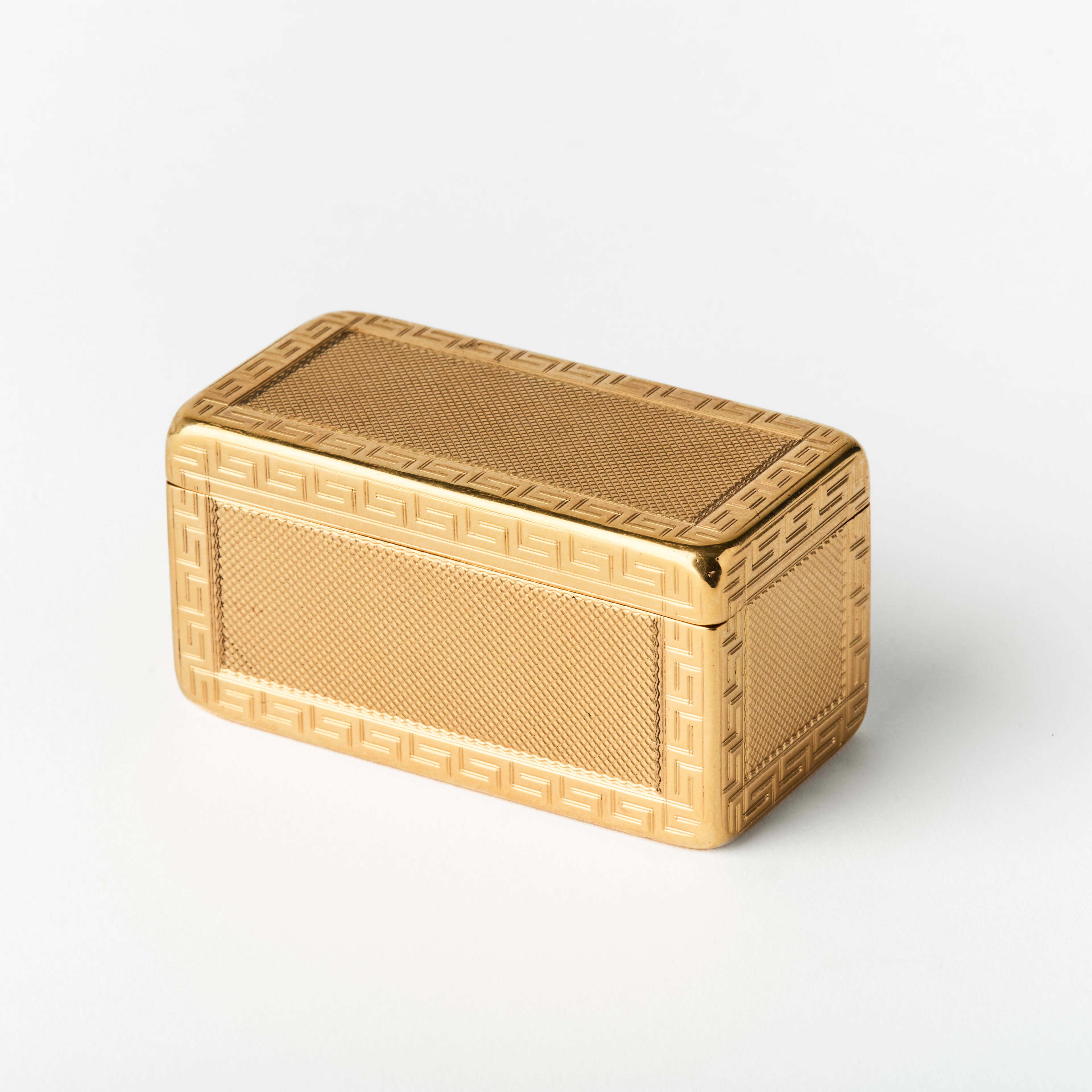 OEL HARDIVILLIERS. Dosa, guld, Paris, 1764/1765. Décharge för Jean-Jacques