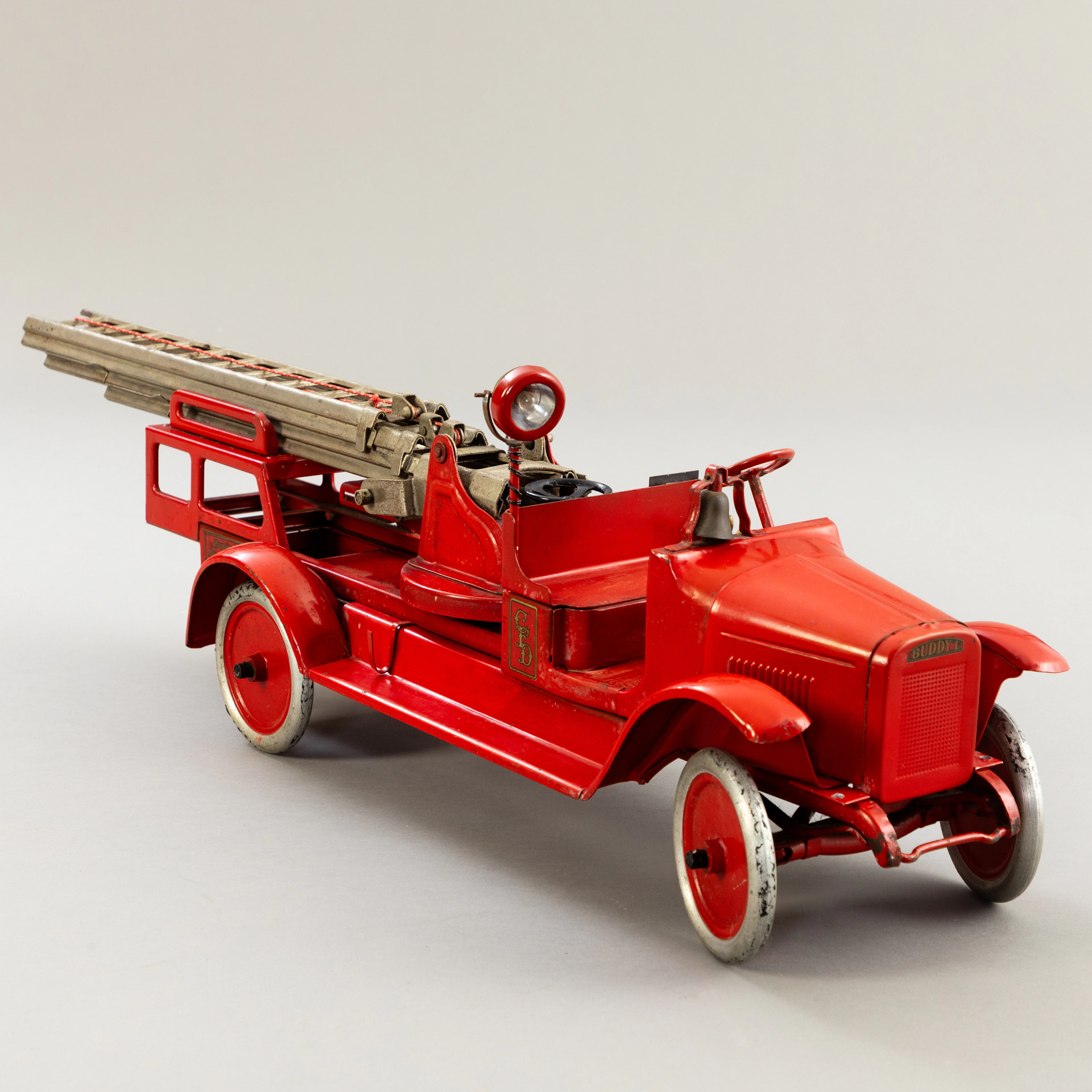 BUDDY L TOY COMPAGNIE. Feuerwehr Leiterwagen, Fred Ludahls Moline