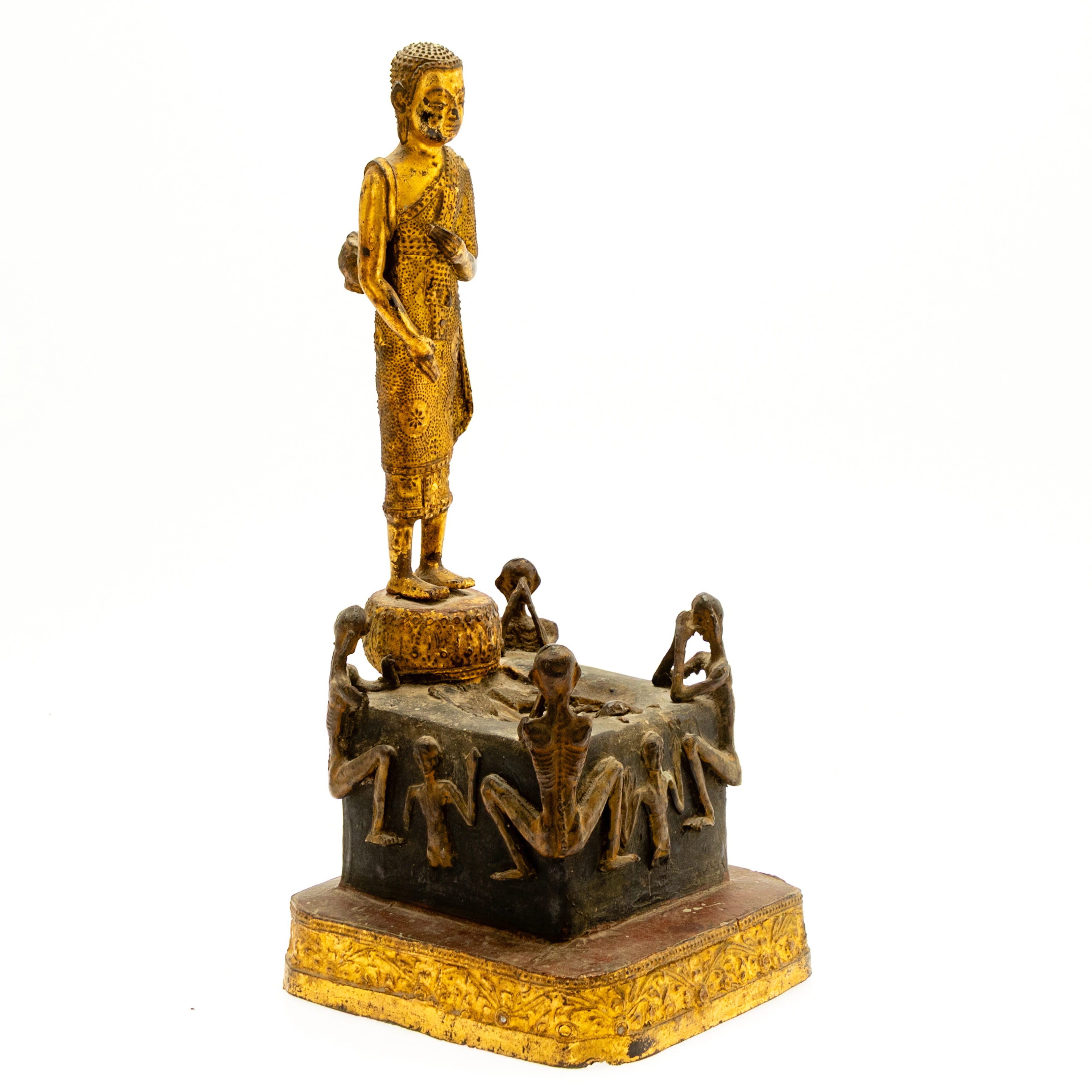 Phra Malai besucht die Hölle, Thailand, Rattanakosin-Zeit (1782–1932), 19. Jh.
