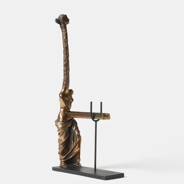 SALVADOR DALÍ. "Vénus à la girafe".