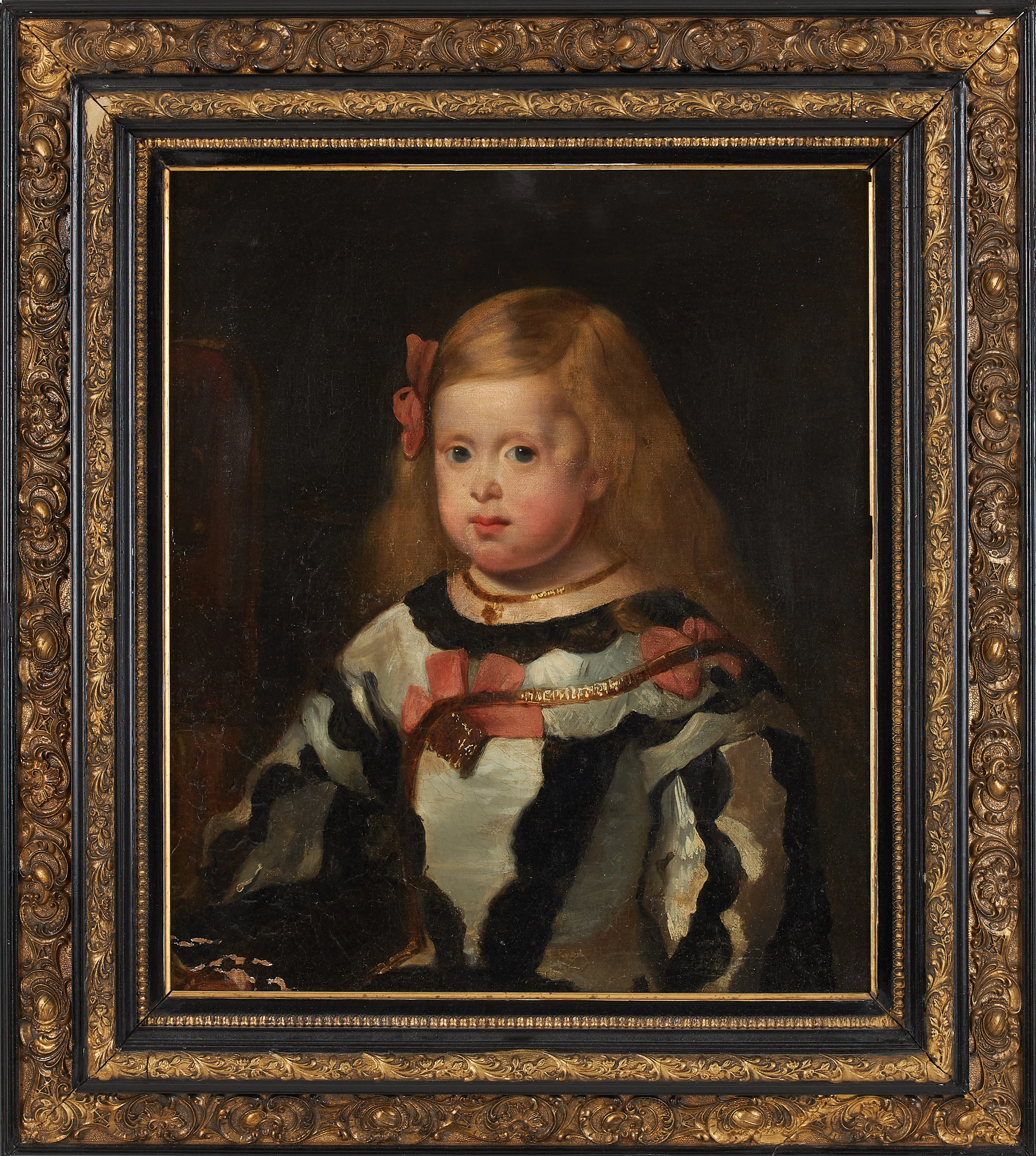 DIEGO VELASQUEZ, efter, kopia efter Infanta Margarita Teresas porträtt