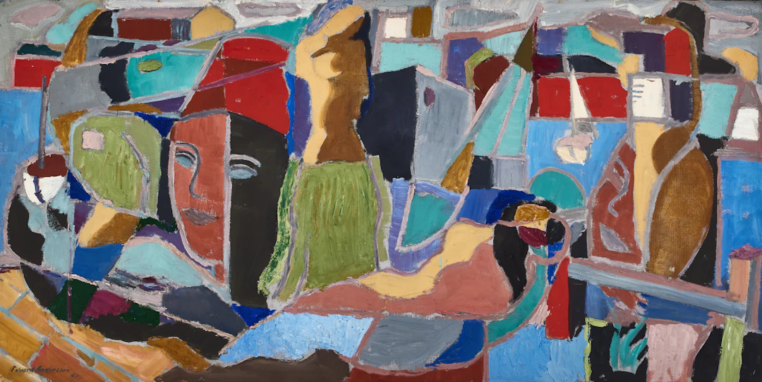 EDVARD ANDERSSON. "Sjöfararen Hamnen".
