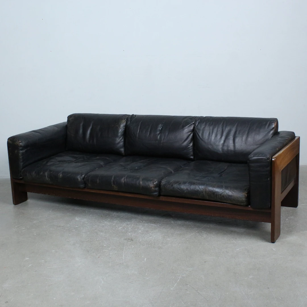 TOBIA & AFRA SCARPA. Gavina / Knoll, Dreisitzersofa / Couch, Modell
