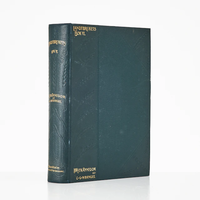WRANGEL, HIPPOLOGIA. HANDBOK I HÄSTKÄNNEDOM 1906.