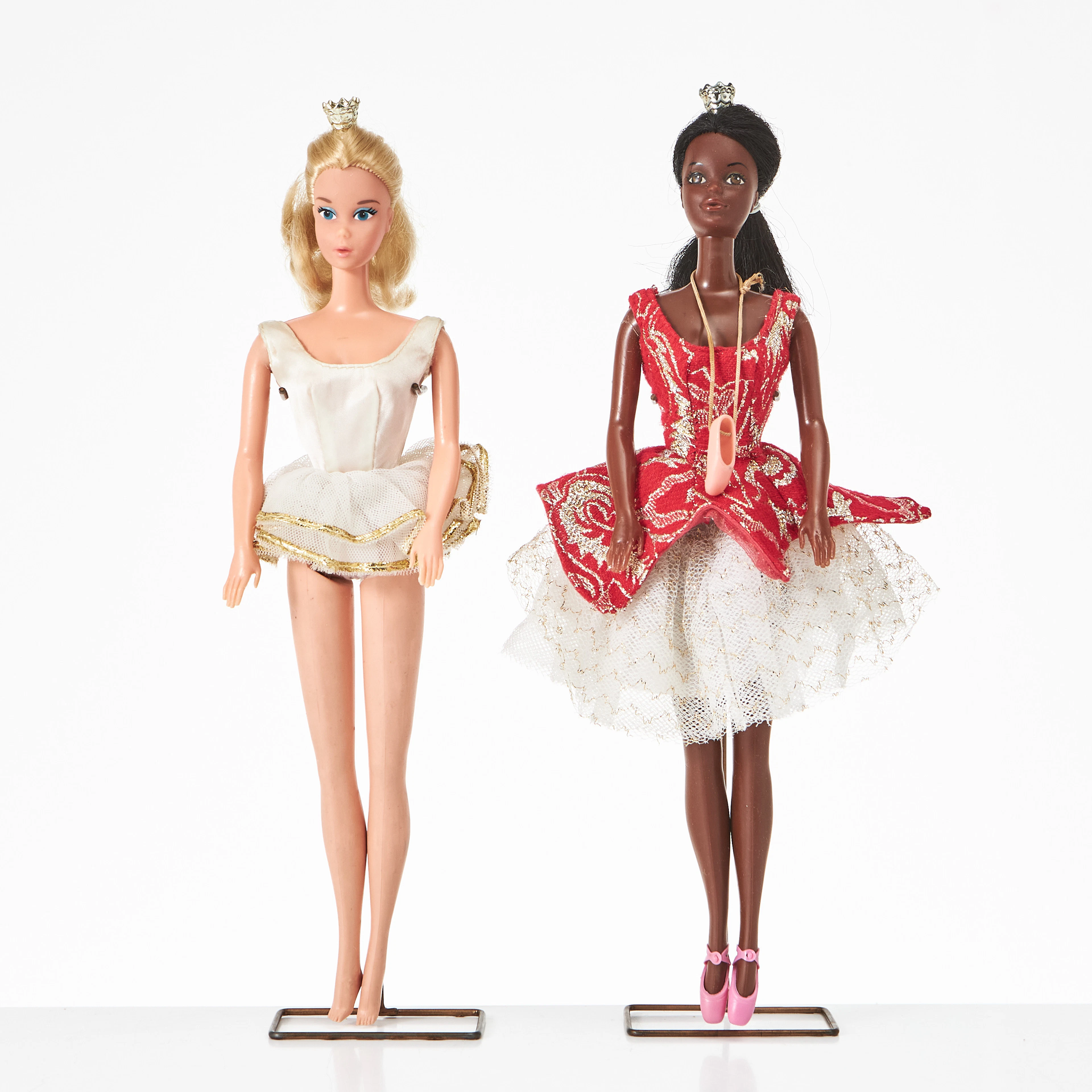 BARBIE & CARA, #9528, OUTFITS (3) #9327 Snowflake Fairy, #9329 Princess