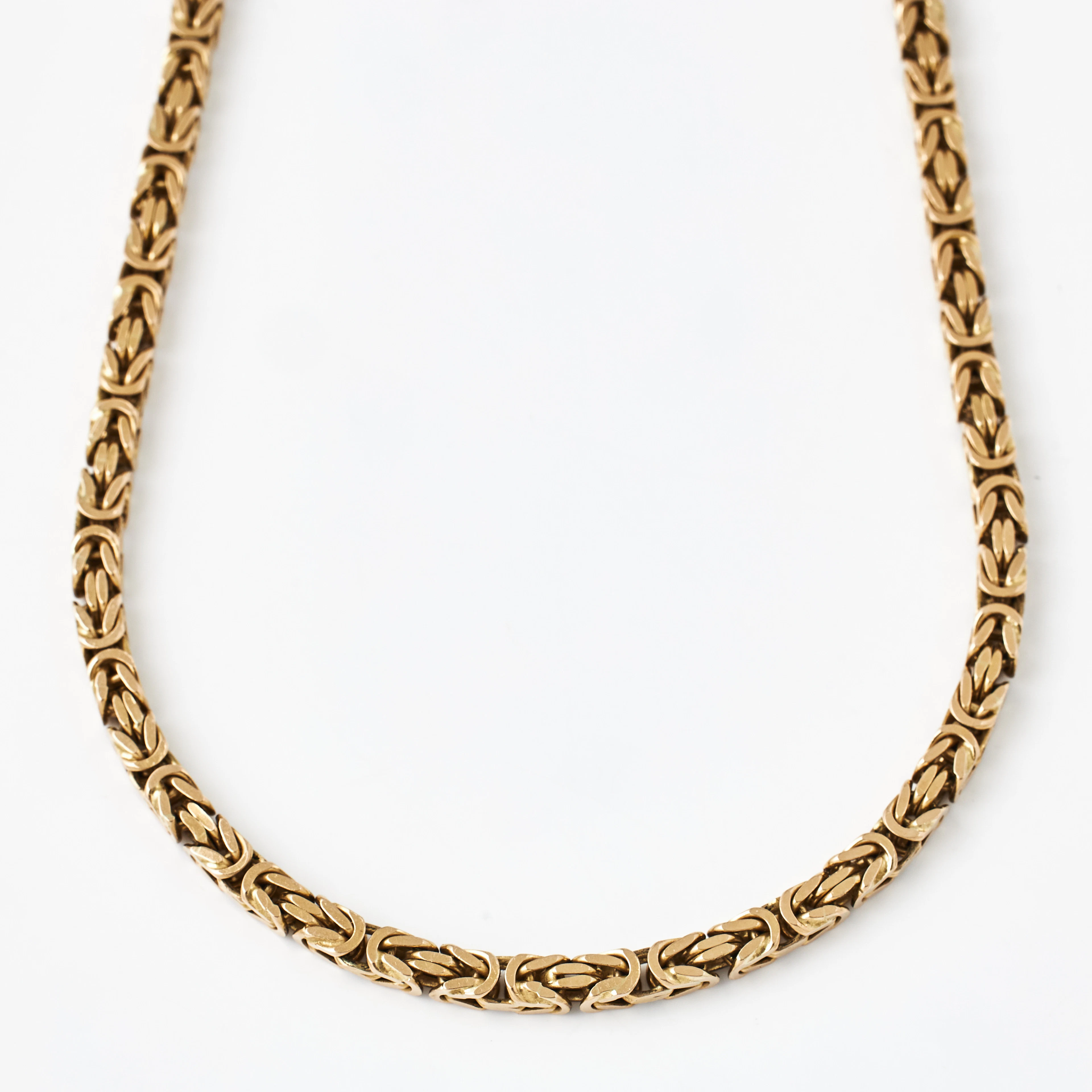 COLLIER, 14K guld, kejsarlänk.