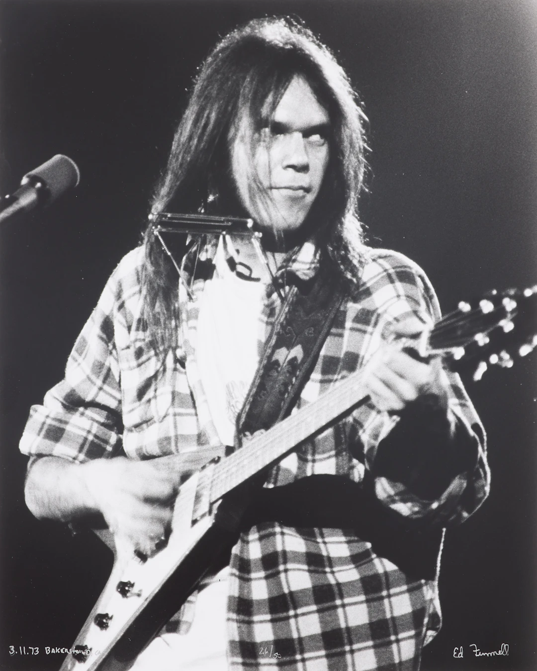 ED FINNELL (USA/SVERIGE, FÖDD 1956). Neil Young & The Stray Gators