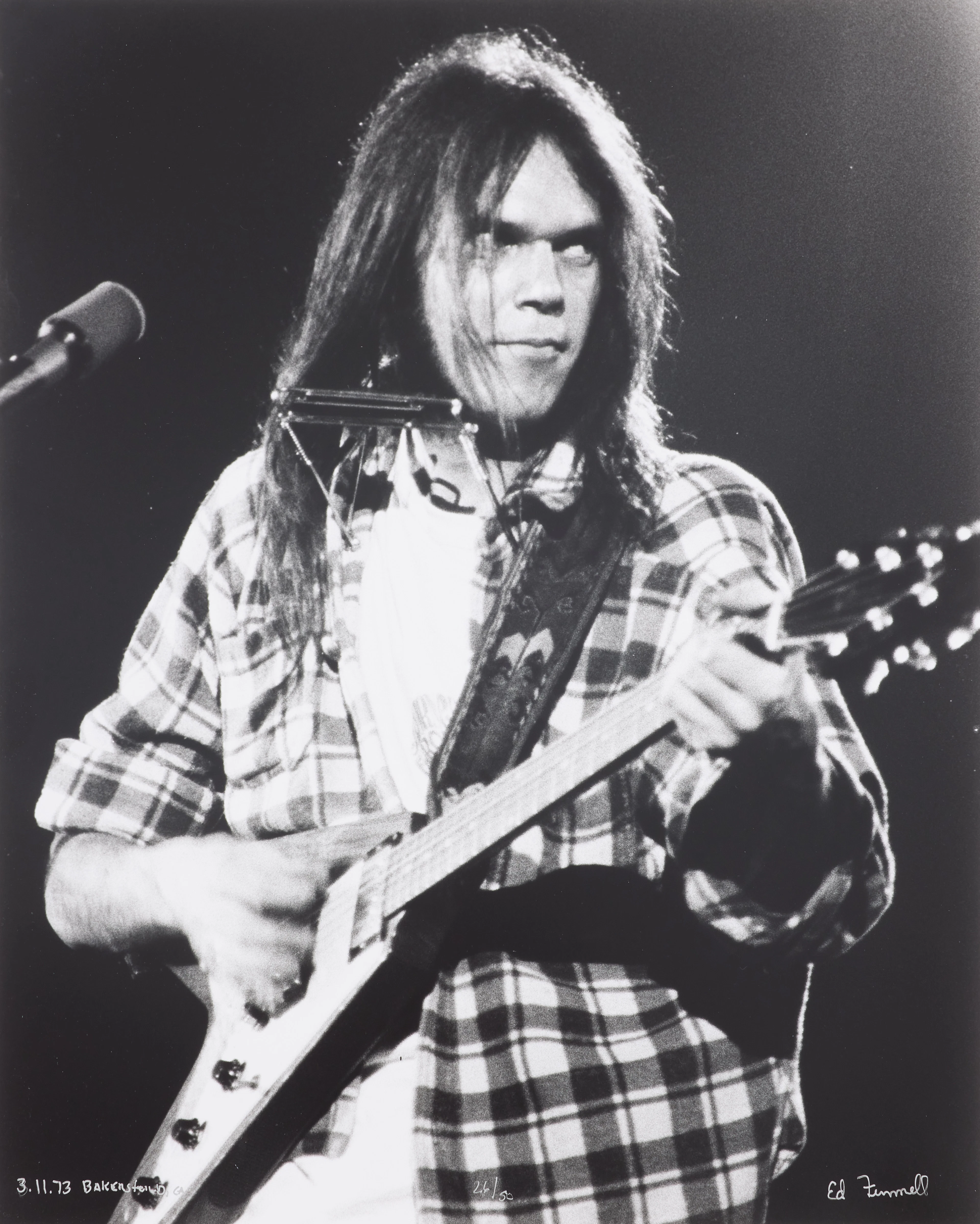 ED FINNELL (USA/SVERIGE, FÖDD 1956). Neil Young & The Stray Gators