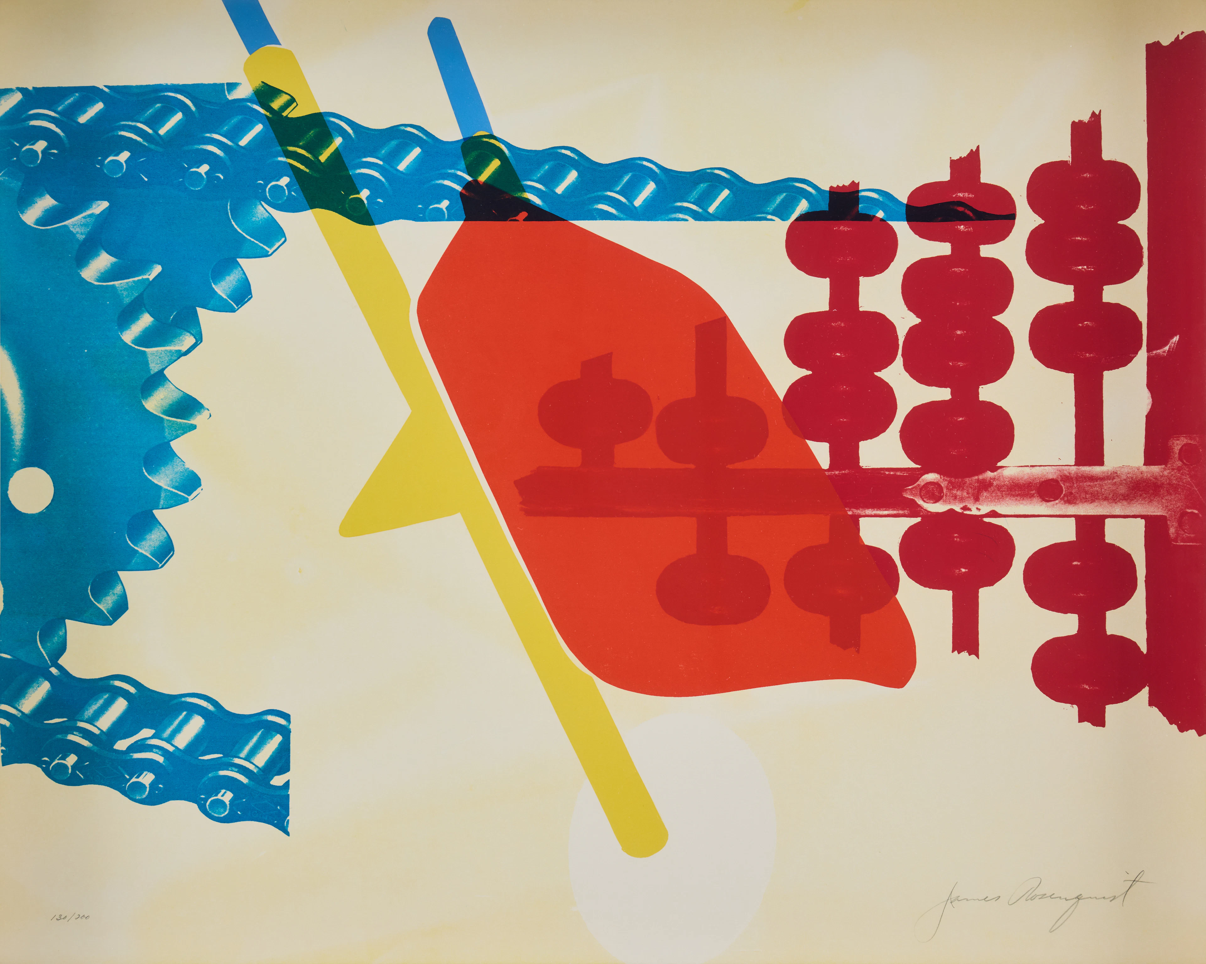 JAMES ROSENQUIST. "Whipped Butter for Eugen Ruchin" ur sviten "11