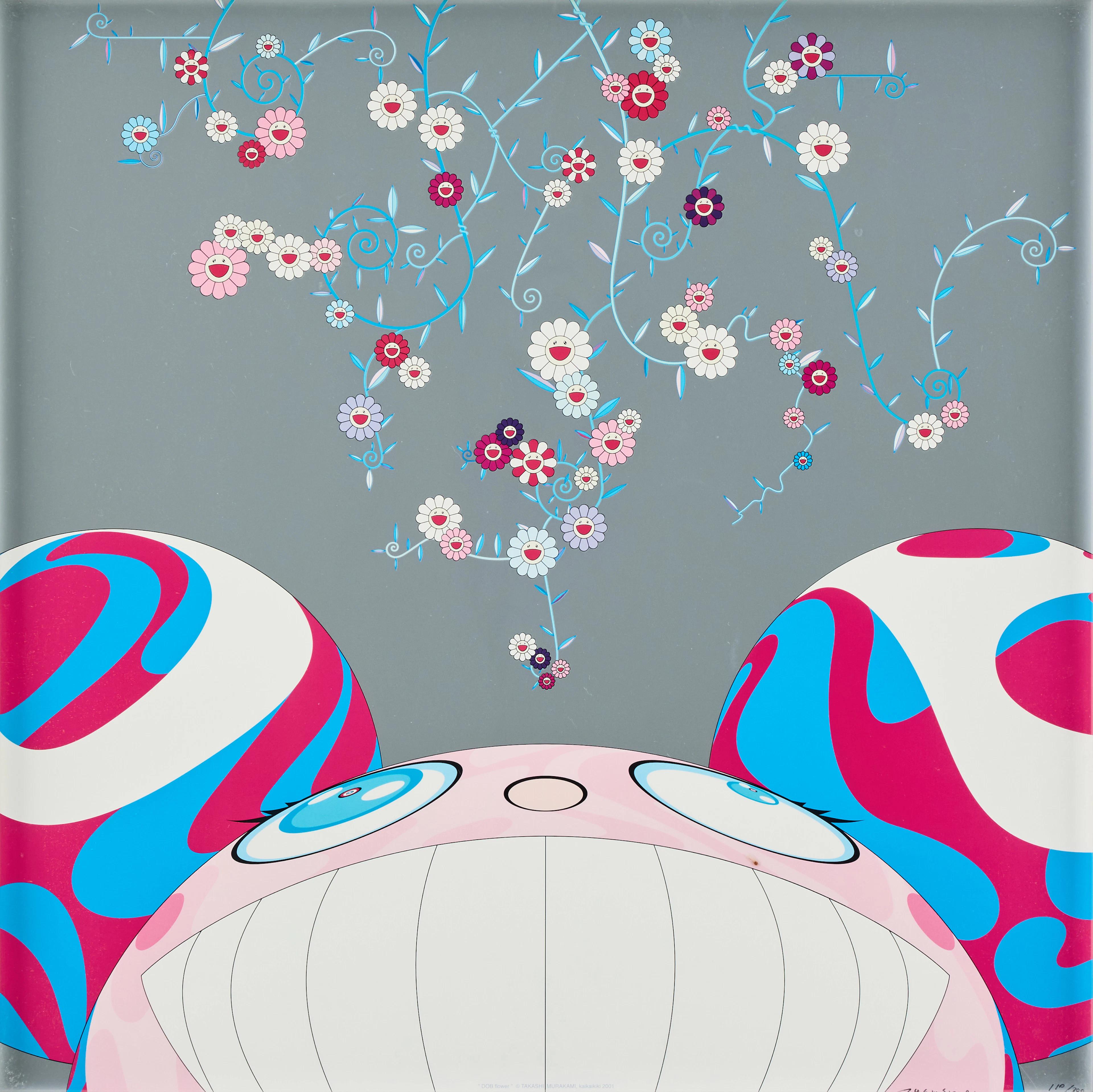 TAKASHI MURAKAMI. "Dob Flower".