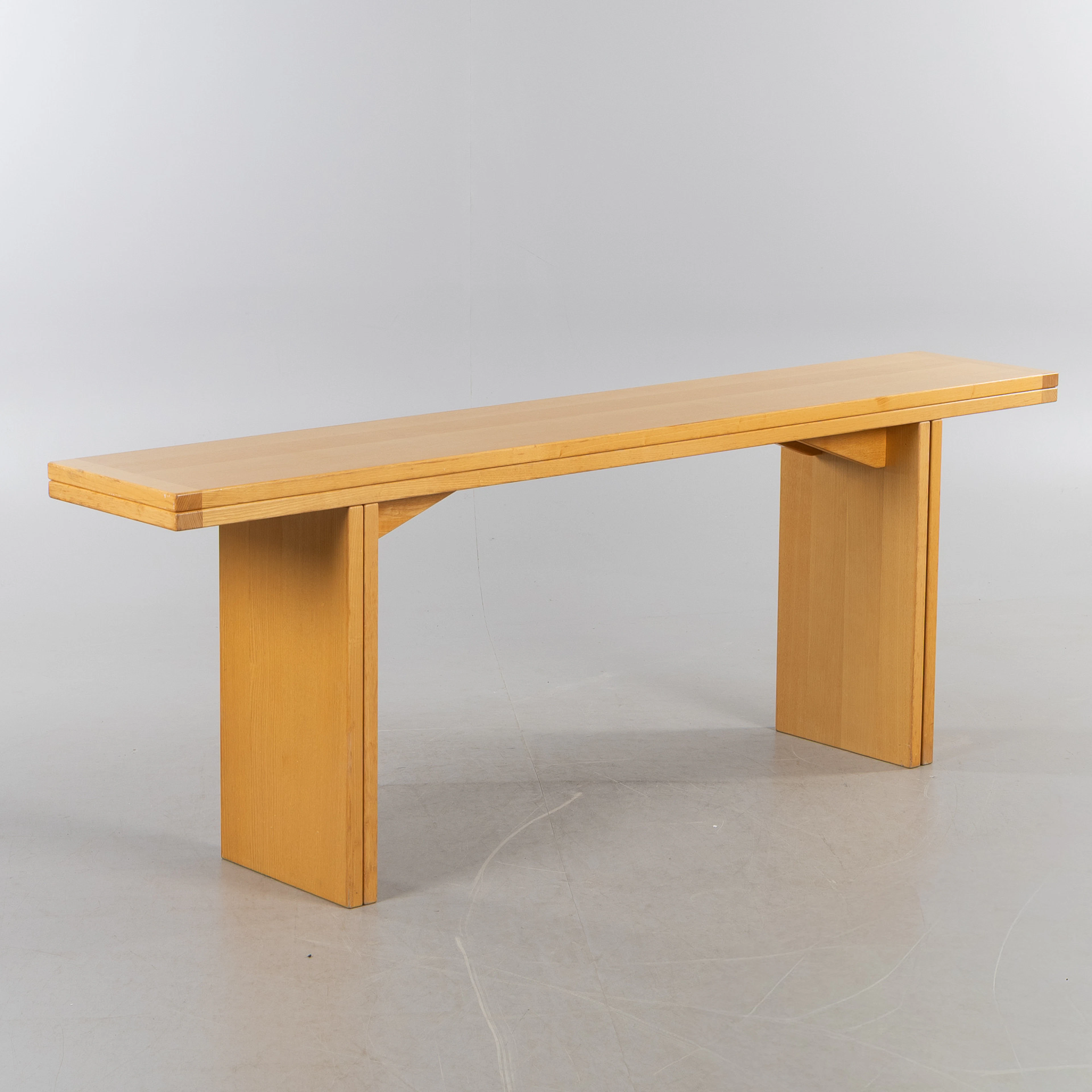 PIERO DE MARTINI. Matbord/sideboard, "La Barca", ask, fällbart, Cassina.