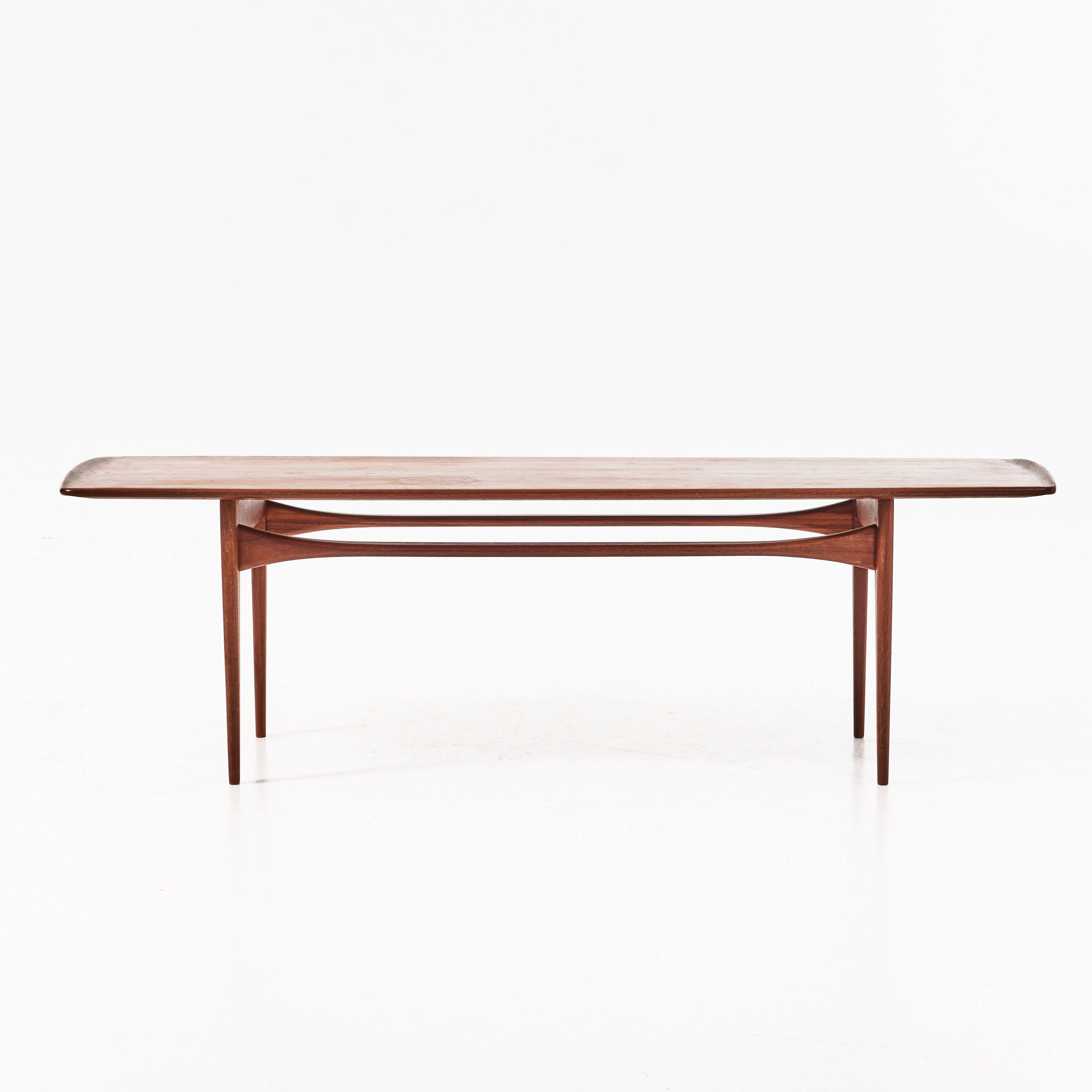 TOVE & EDVARD KINDT LARSEN. SOFFBORD, France & Son, 1960-tal. teak, brickmärkt.