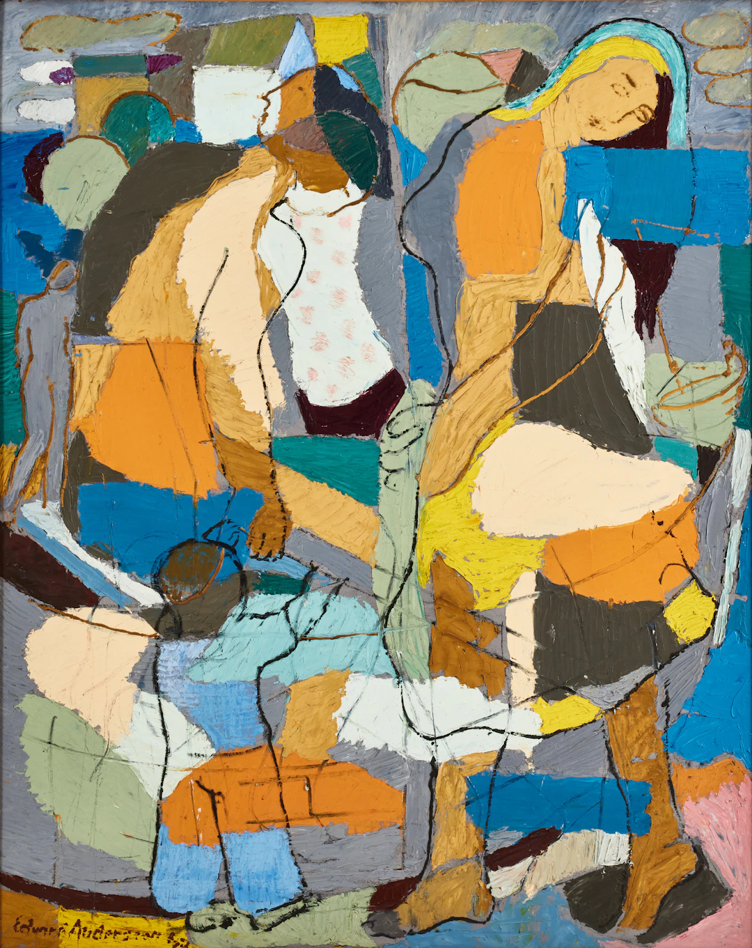 EDVARD ANDERSSON. Utan titel.