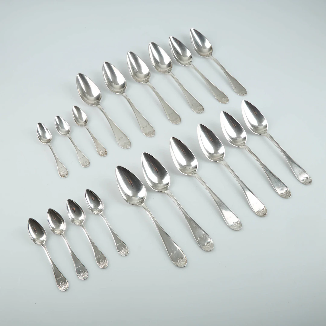 SKEDAR, 19 st, silver, Olof Robert Lundgren (Carl Gustaf Ahlqvist