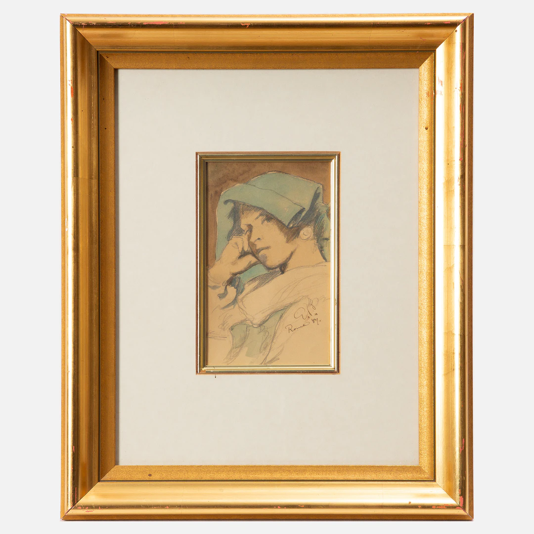 GEORG PAULI. Porträtt.