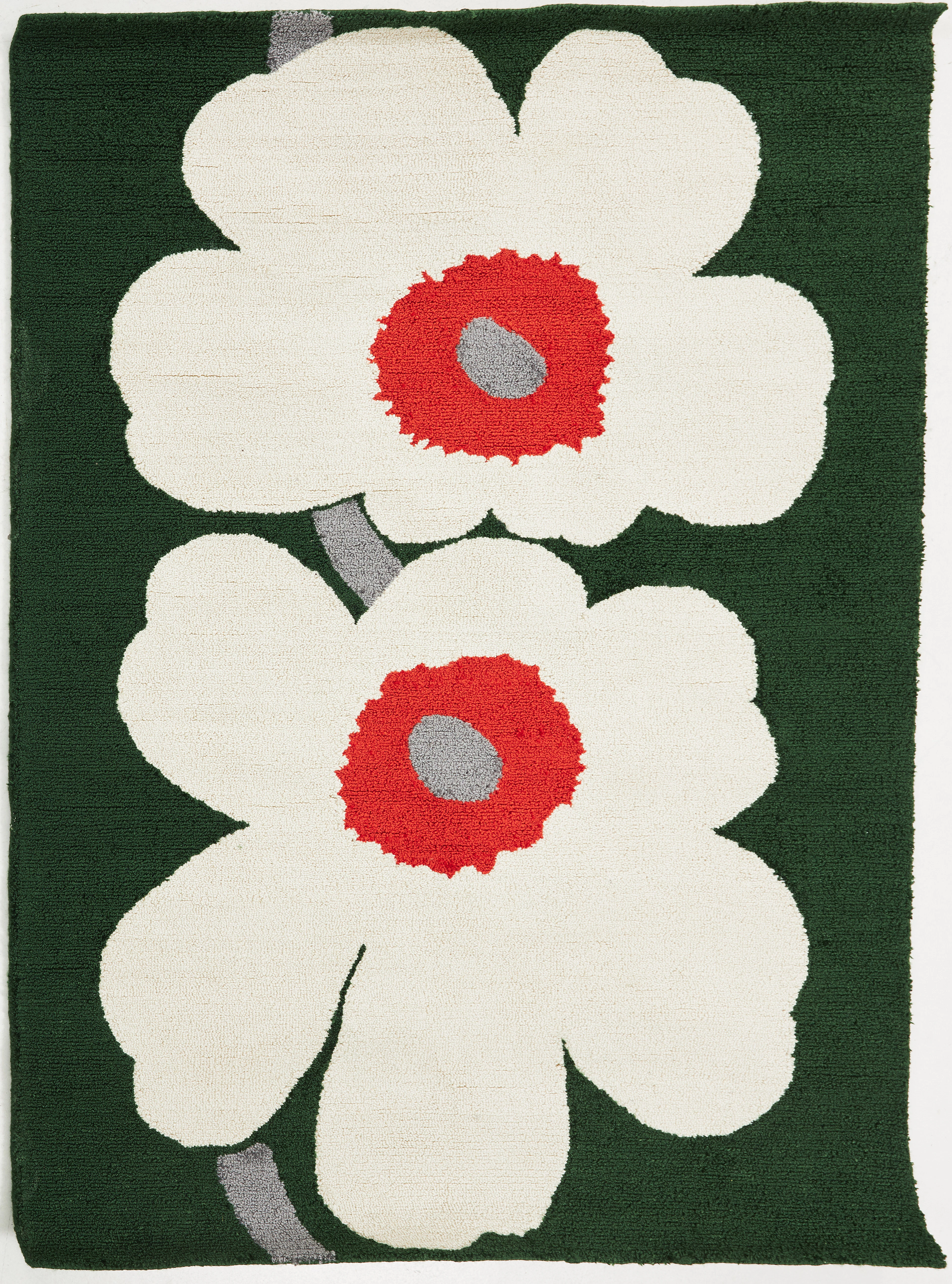MAIJA ISOLA. matta, "Unikko 60th Anniversary", ca 200x140 cm, tillverkad