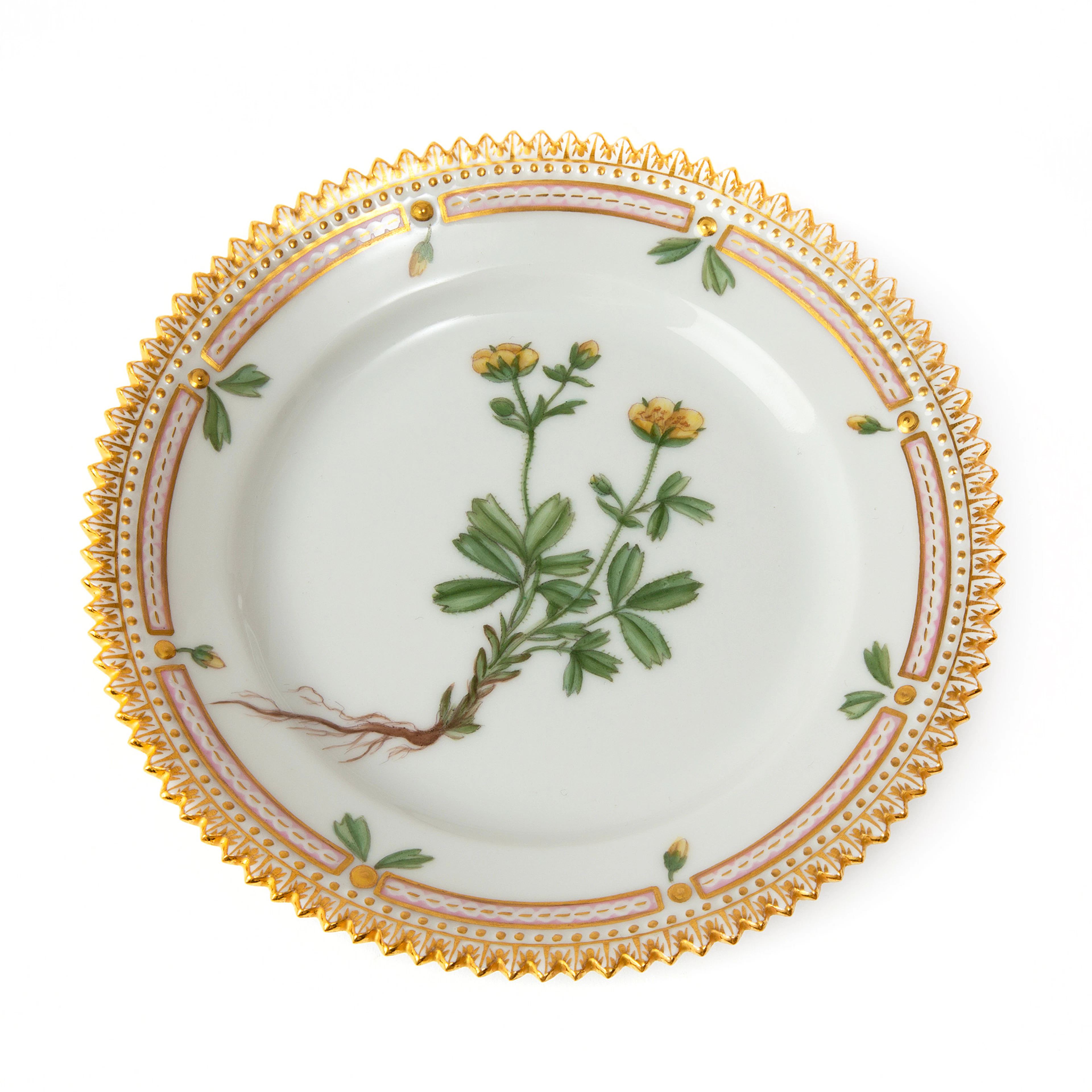 ROYAL COPENHAGEN. "Flora Danica", assiett, porslin, Danmark, 1900-talets