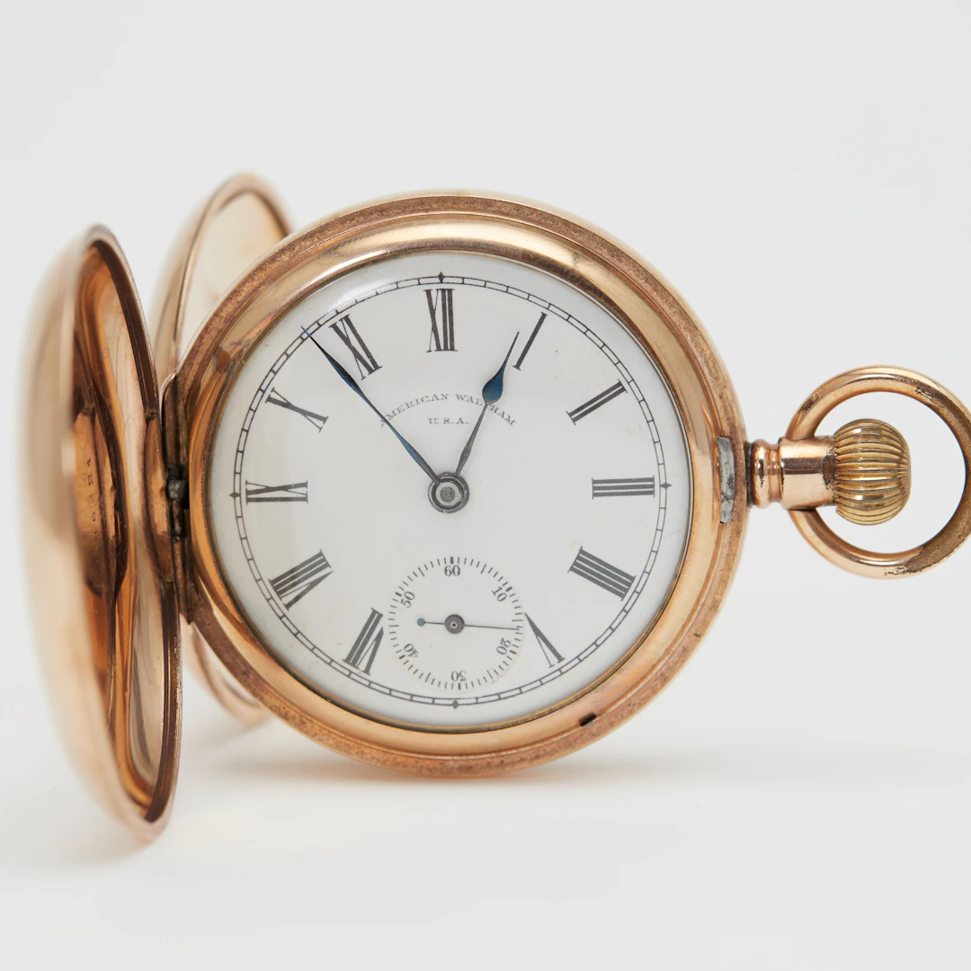 WALTHAM WATCH CO. Savonnette-Taschenuhr, Modell 'Sterling', um 1899, USA.