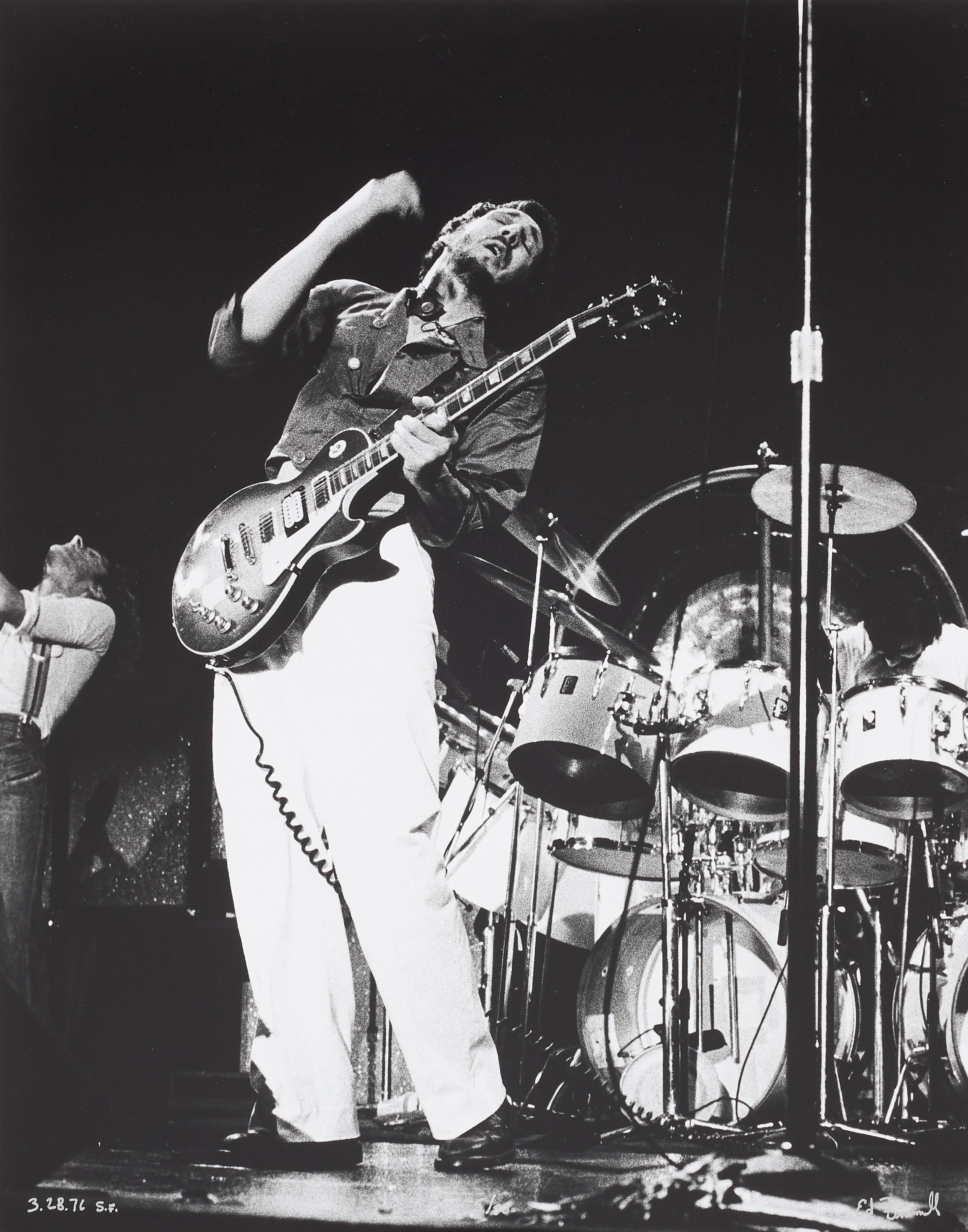 ED FINNELL (USA/SVERIGE, FÖDD 1956). Pete Townsend & Keith Moon, The
