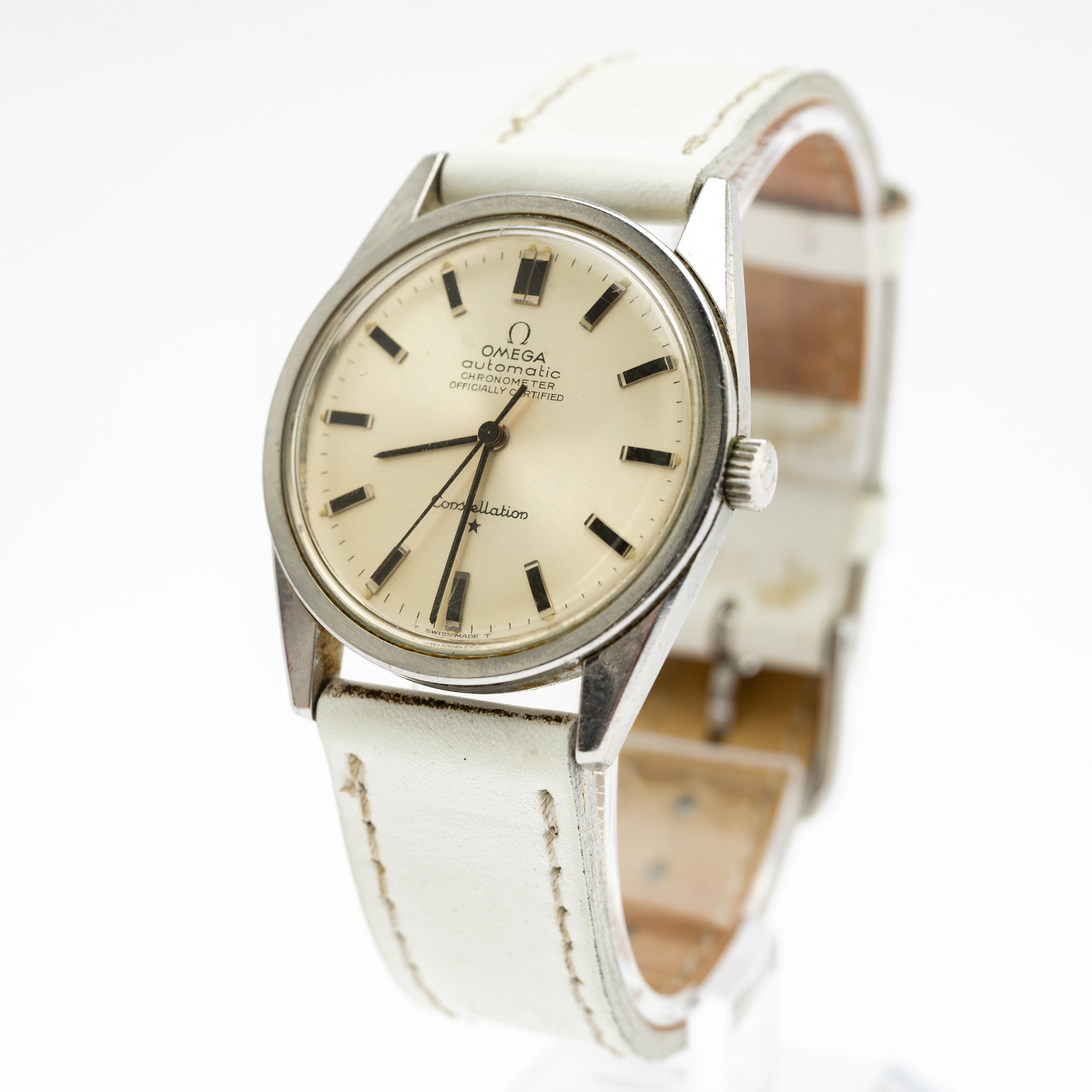 Omega Constellation Armbanduhr.