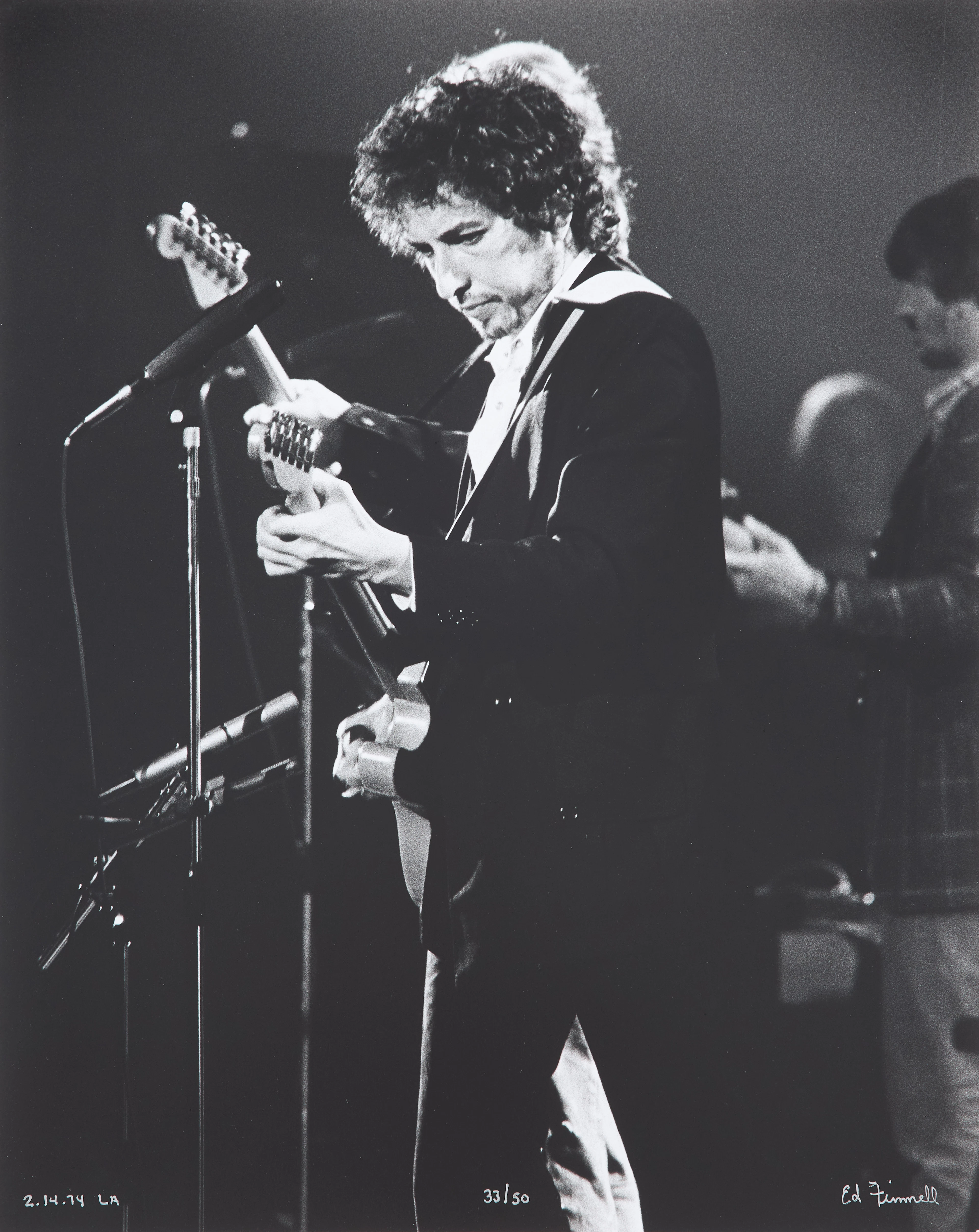 ED FINNELL (USA/SVERIGE, FÖDD 1956). Bob Dylan & The Band, "Blood